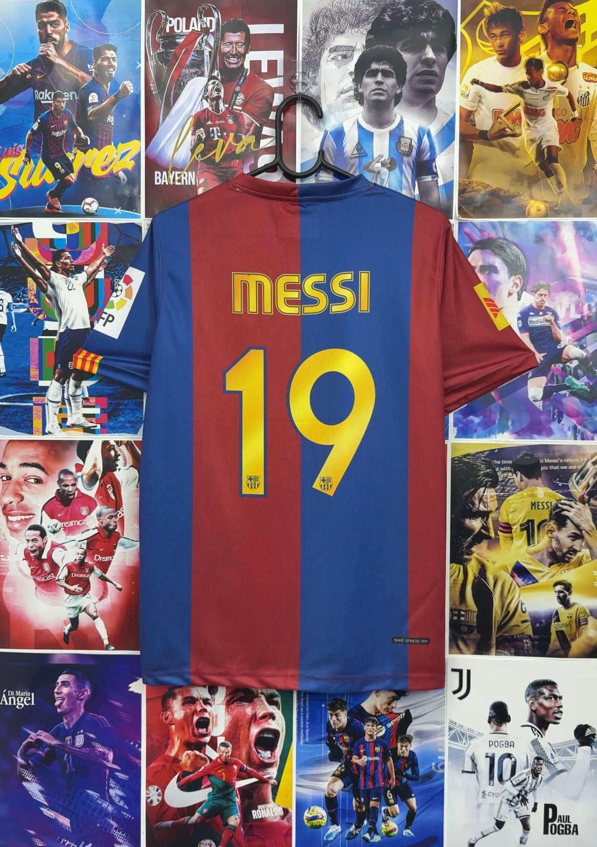 MESSI BARCA 06-07 HOME KIT