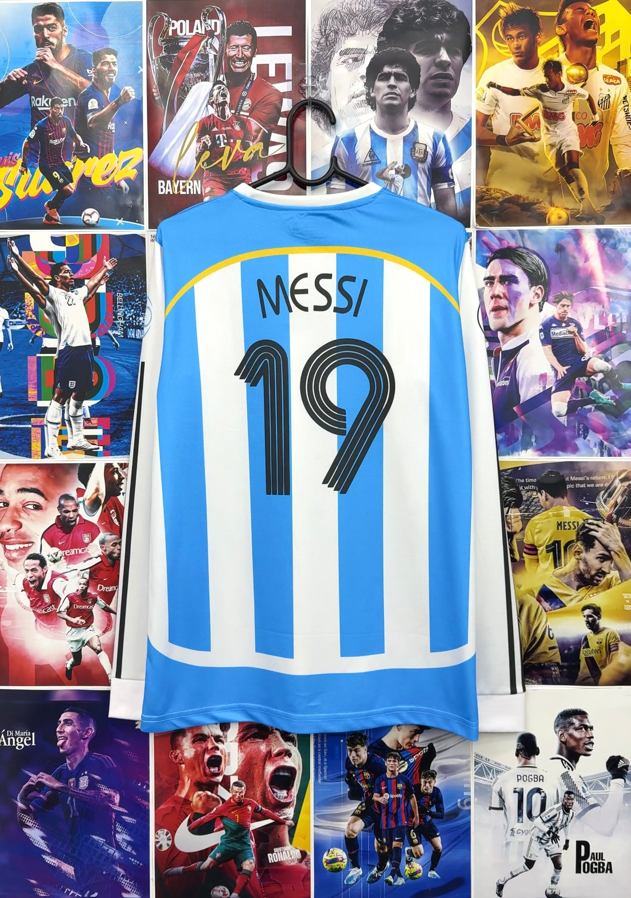 MESSI ARGENTINA 2006 HOME FULL SLEEVE KIT