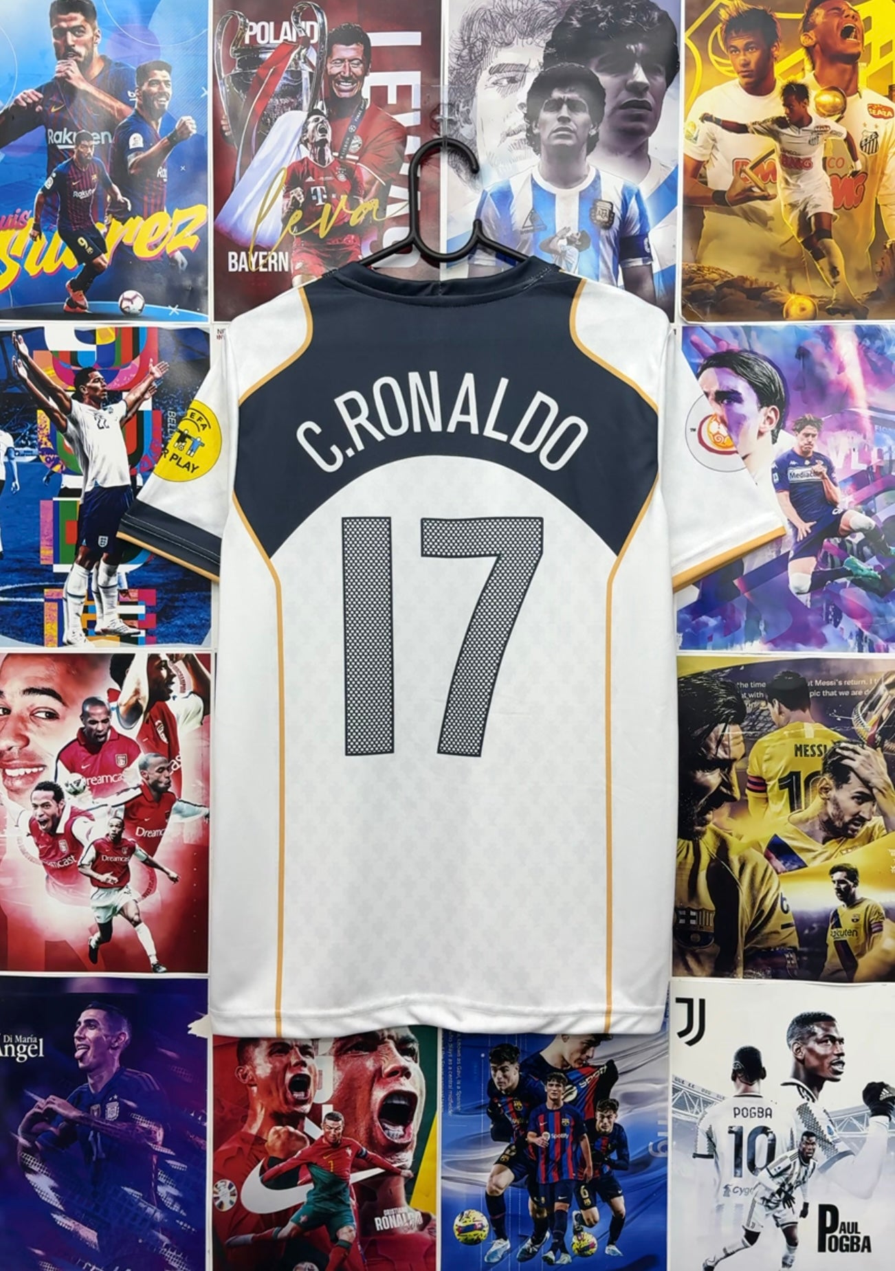 RONALDO PORTUGAL 2004 AWAY KIT