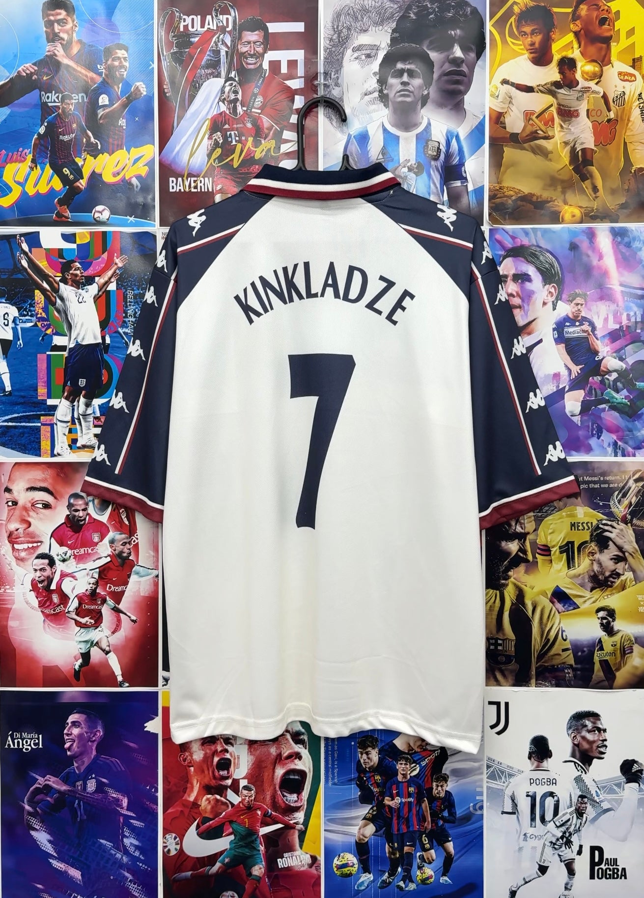 KINKLADZE MANCITY 97-98 AWAY OVERSIZED KIT
