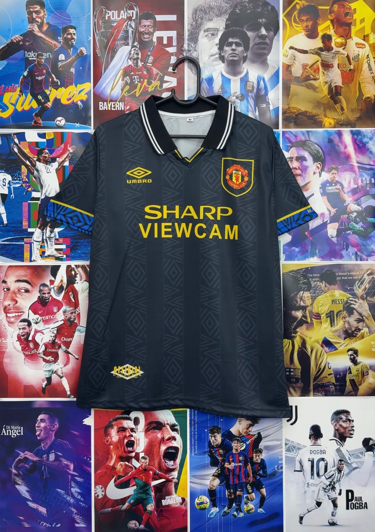 GIGGS MAN UNITED 94-95 AWAY KIT