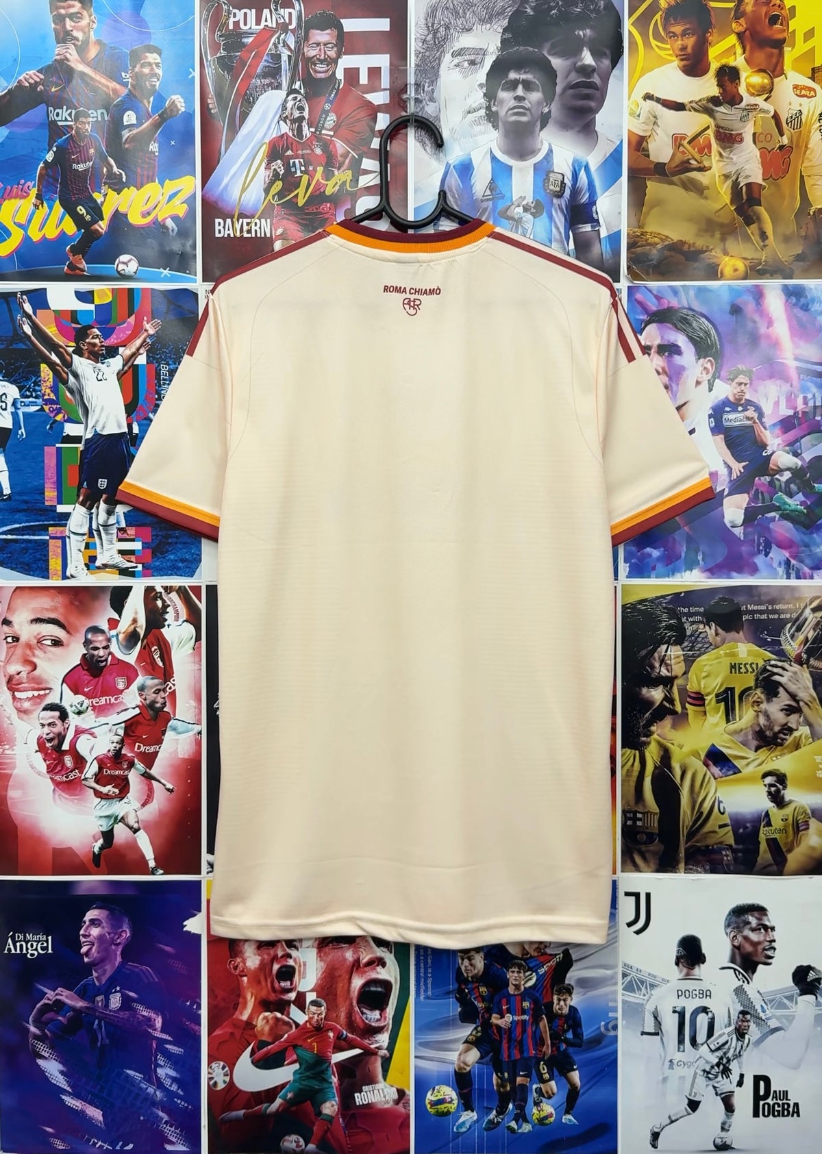 ROMA 26-27 AWAY KIT (NO NAME)