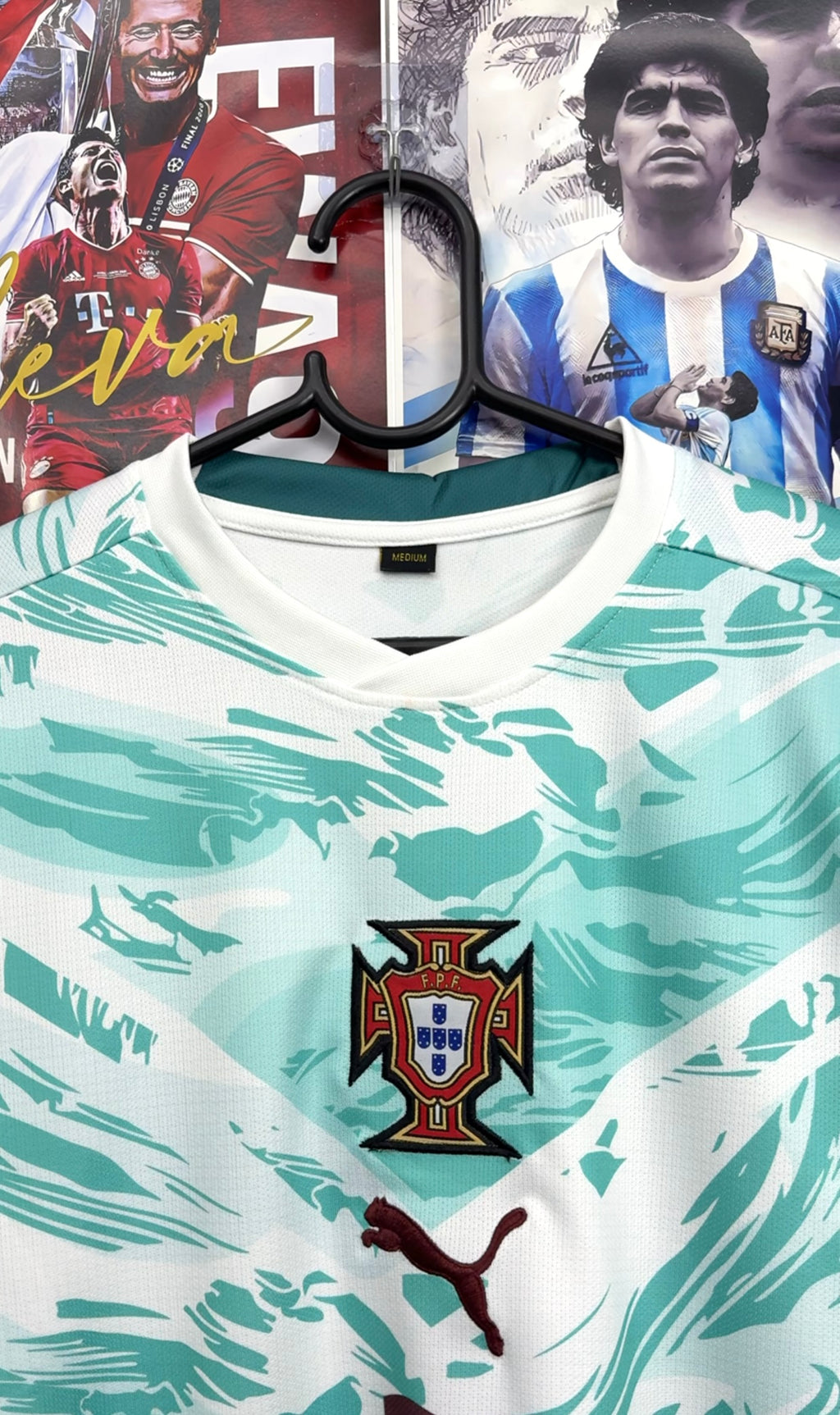 RONALDO PORTUGAL 2026 WORLD CUP AWAY FULL SLEEVE KIT (PREMIUM)