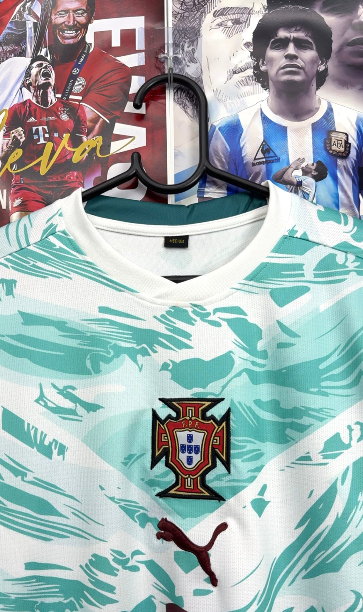 RONALDO PORTUGAL 2026 WORLD CUP AWAY FULL SLEEVE KIT (PREMIUM)