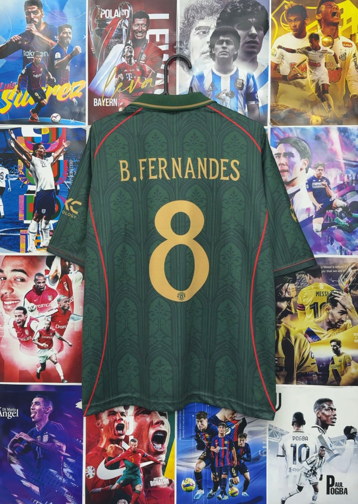 BRUNO MAN UNITED GREEN SPECIAL OVERSIZED KIT
