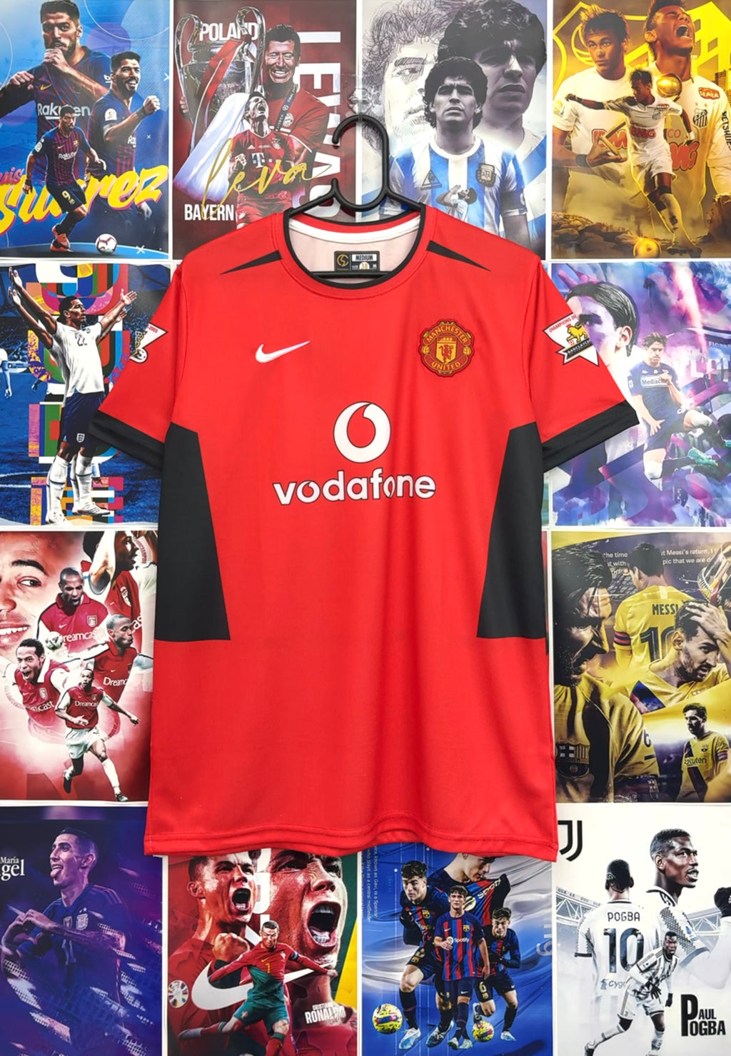 RONALDO MAN UNITED 03-04 HOME KIT