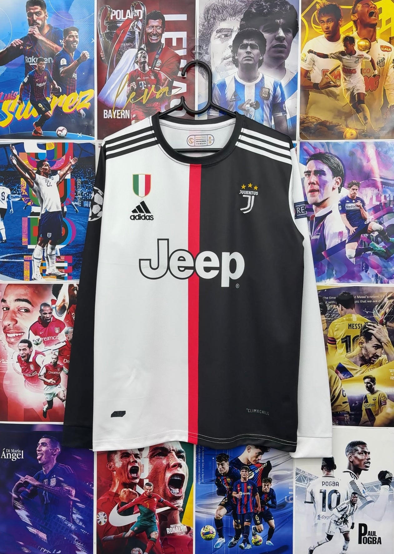 RONALDO JUVENTUS 19-20 HOME FULL SLEEVE KIT