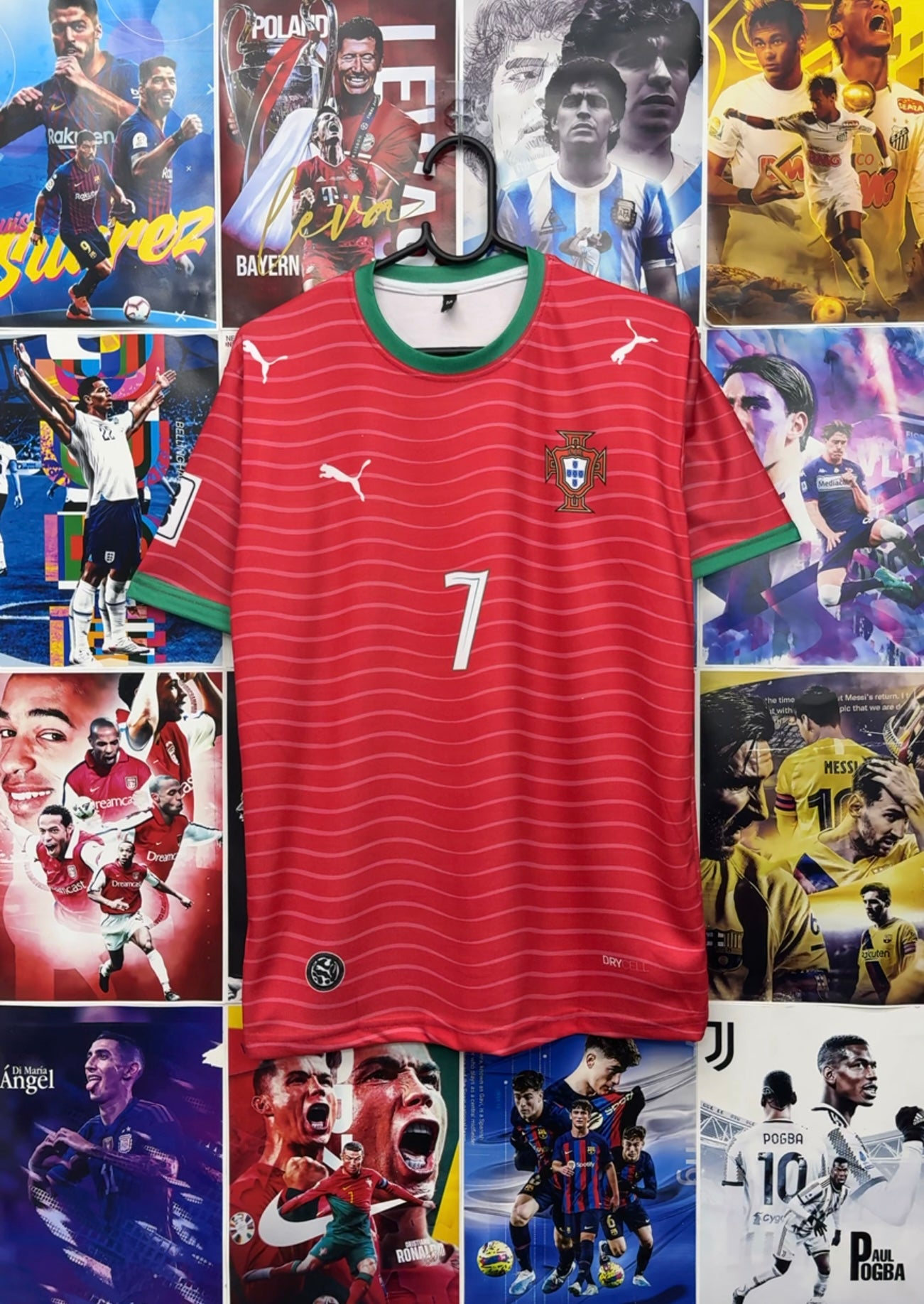RONALDO PORTUGAL 2026 WORLD CUP HOME KIT (SUBLI)