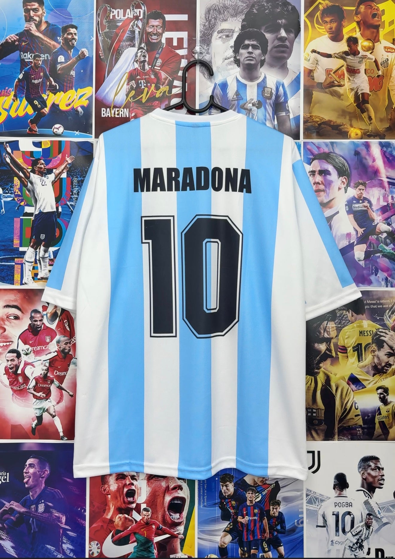 MARADONA ARGENTINA 1986 HOME OVERSIZED KIT