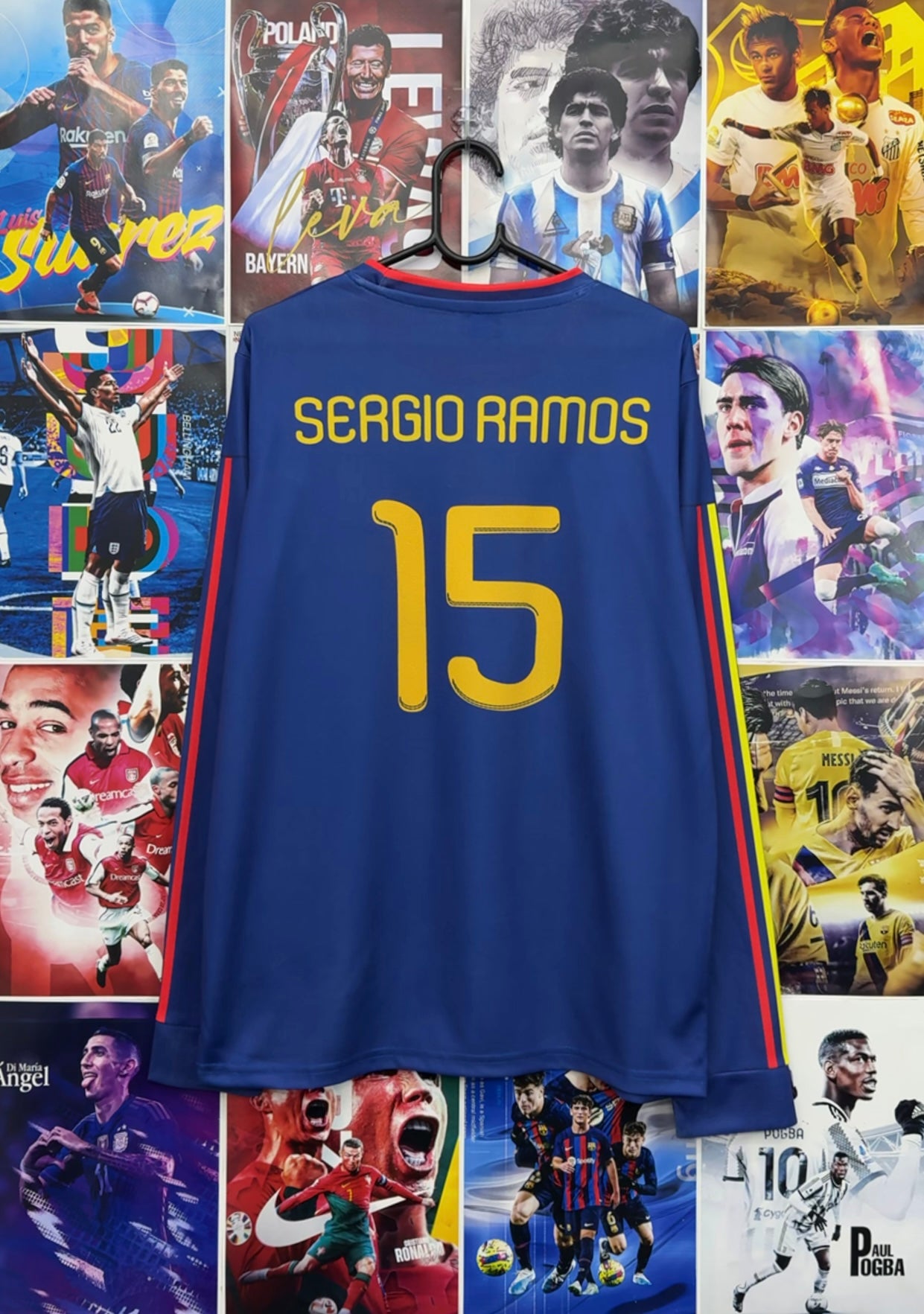 RAMOS SPAIN 2010 AWAY FULL SLEEVE KIT