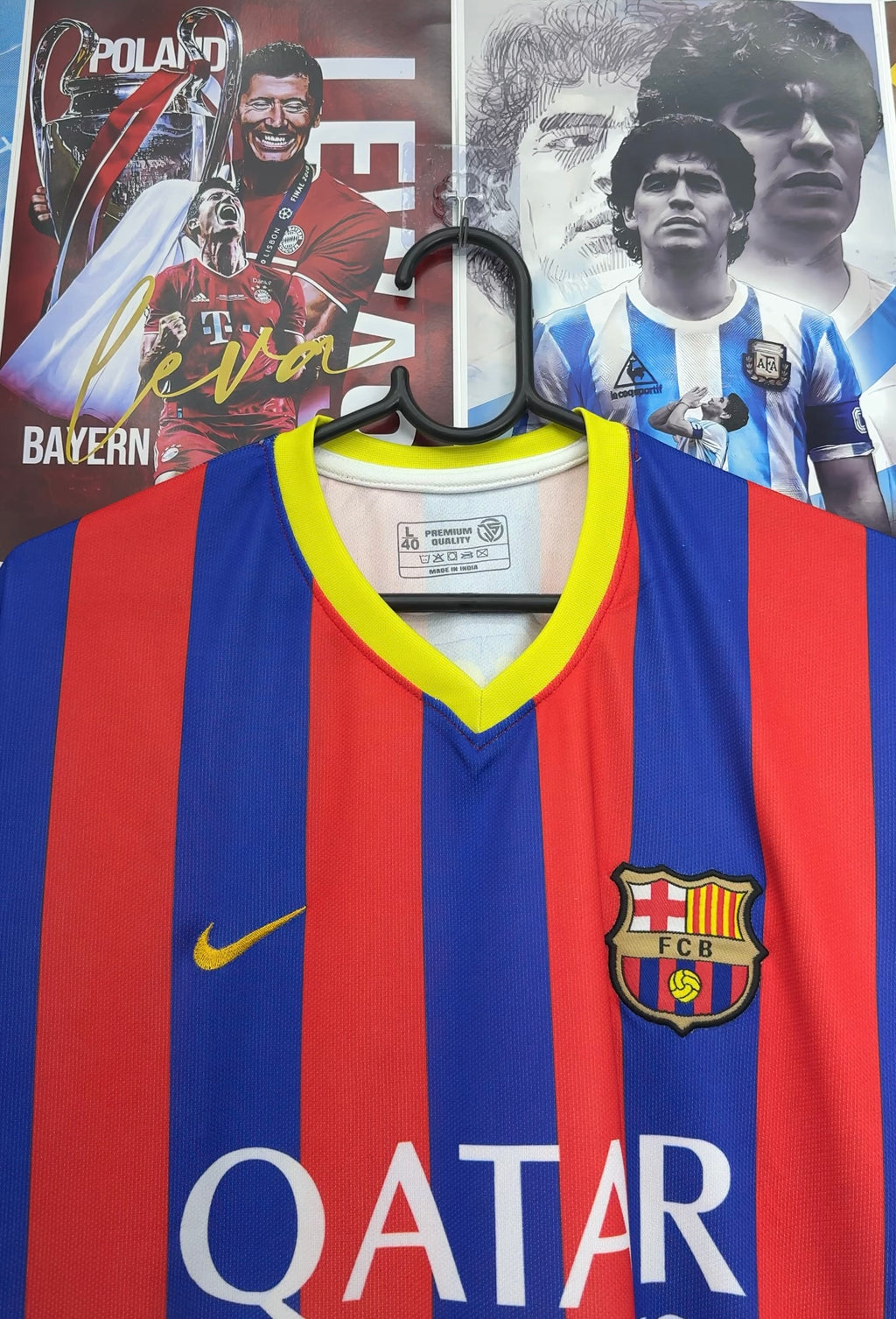 NEYMAR BARCA 13-14 HOME KIT