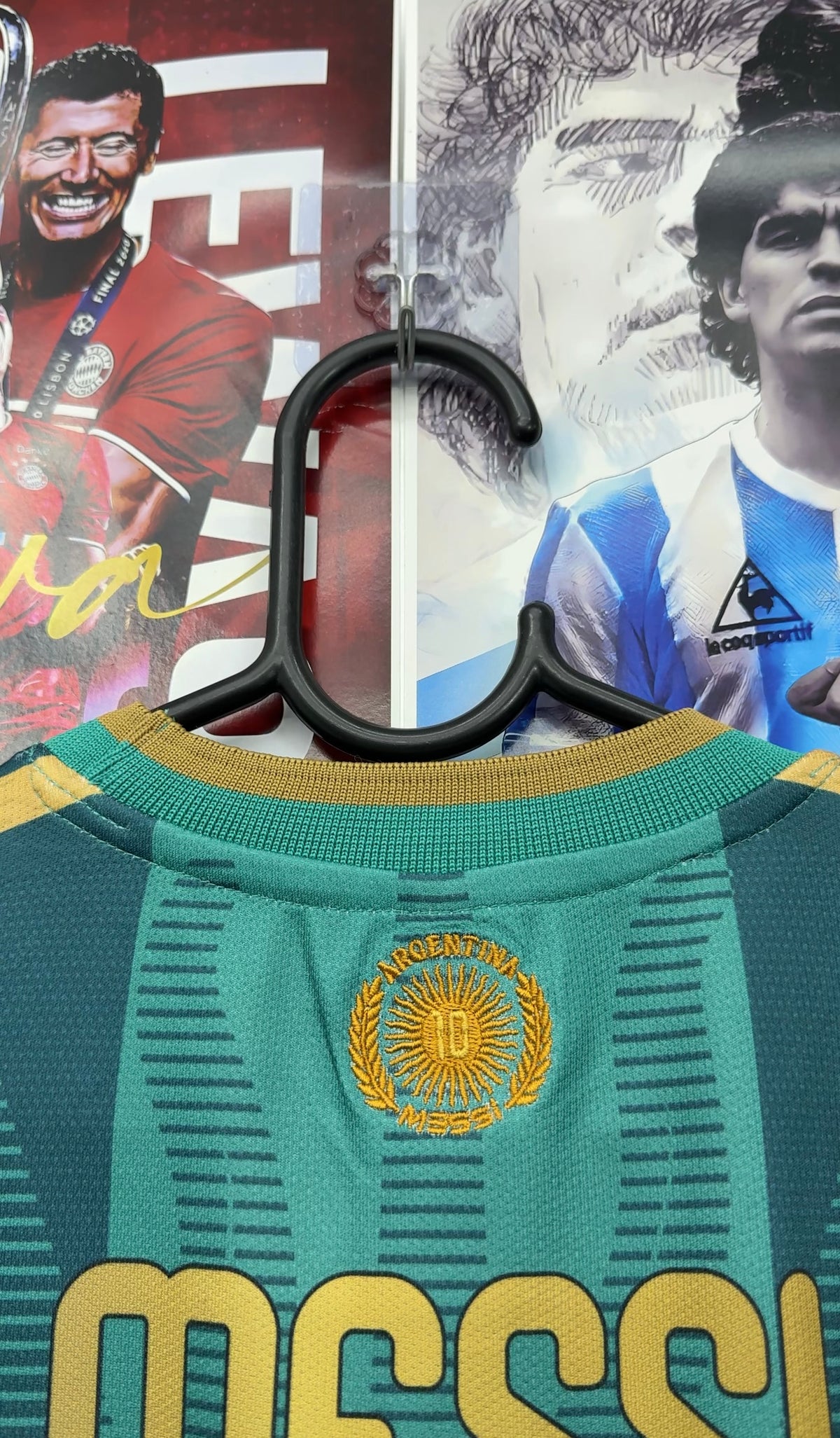 MESSI ARGENTINA FAREWELL GREEN KIT