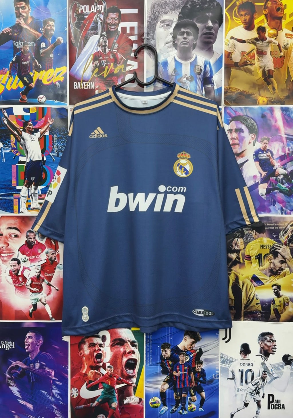RAMOS REAL MADRID 07-08 AWAY OVERSIZED KIT