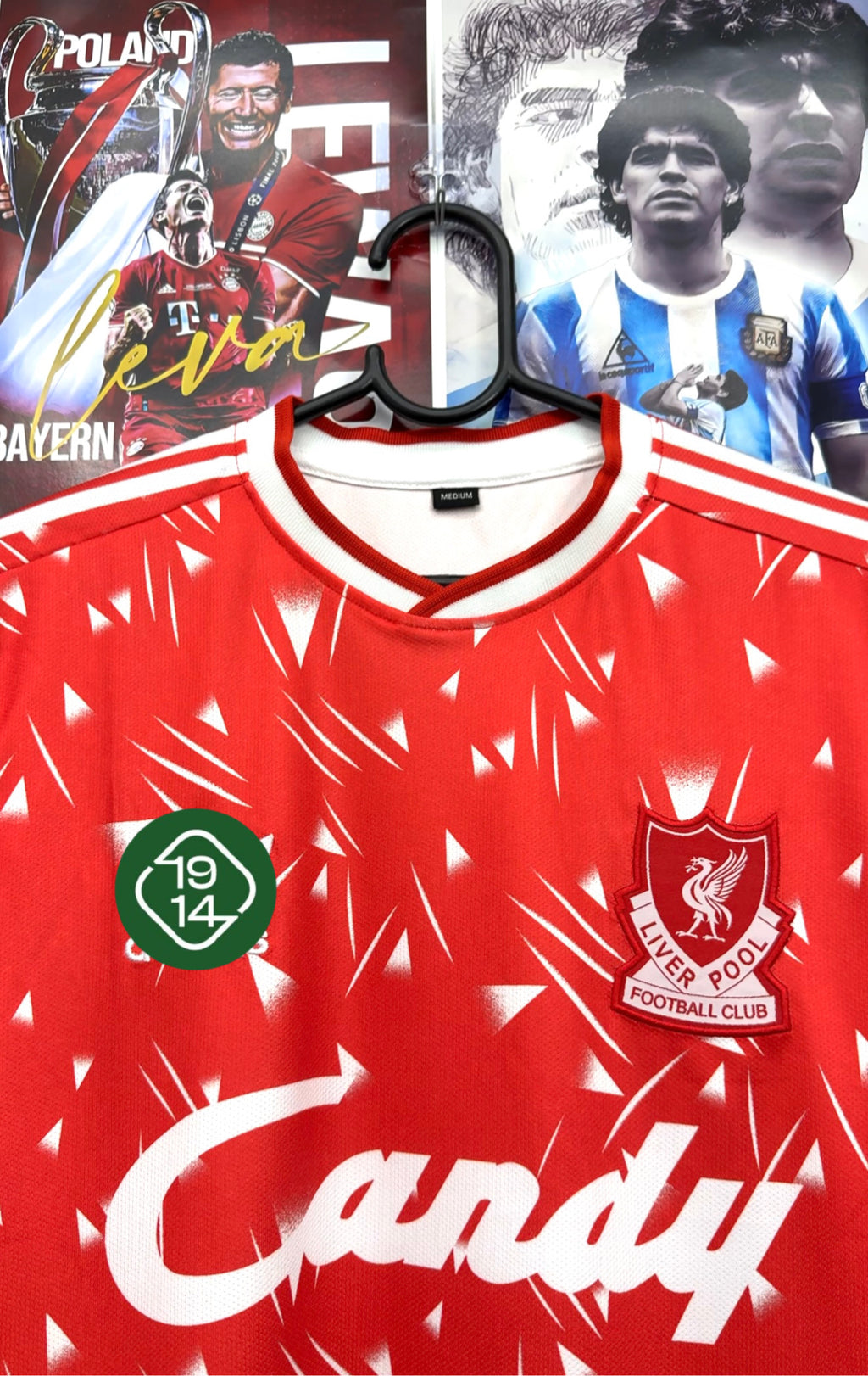LIVERPOOL 90-91 HOME KIT (Plain)