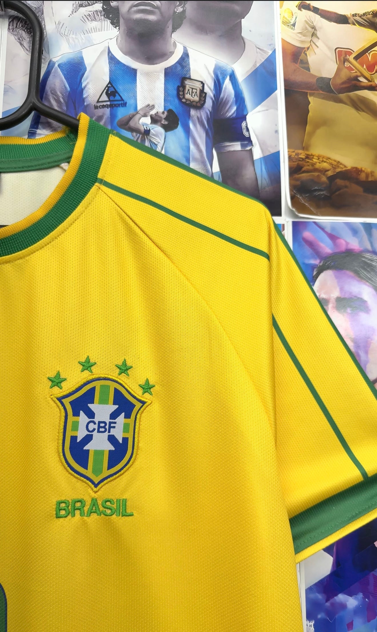 RONALDO BRAZIL 1998 HOME KIT