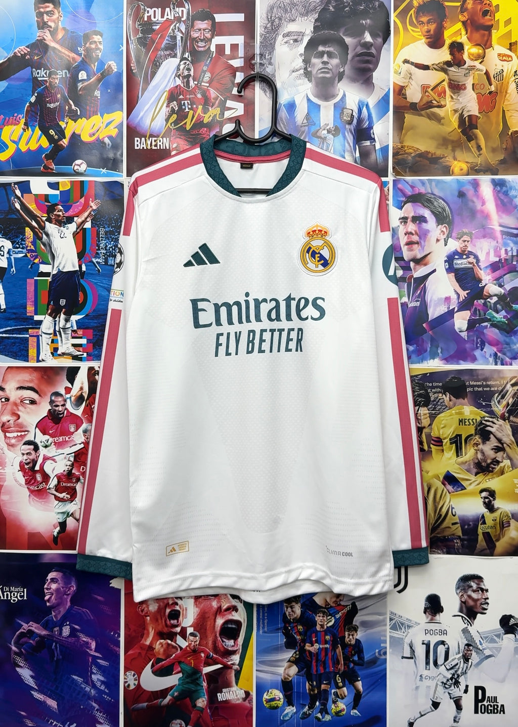 REAL MADRID 26-27 HOME FULL SLEEVE KIT (NO NAME)