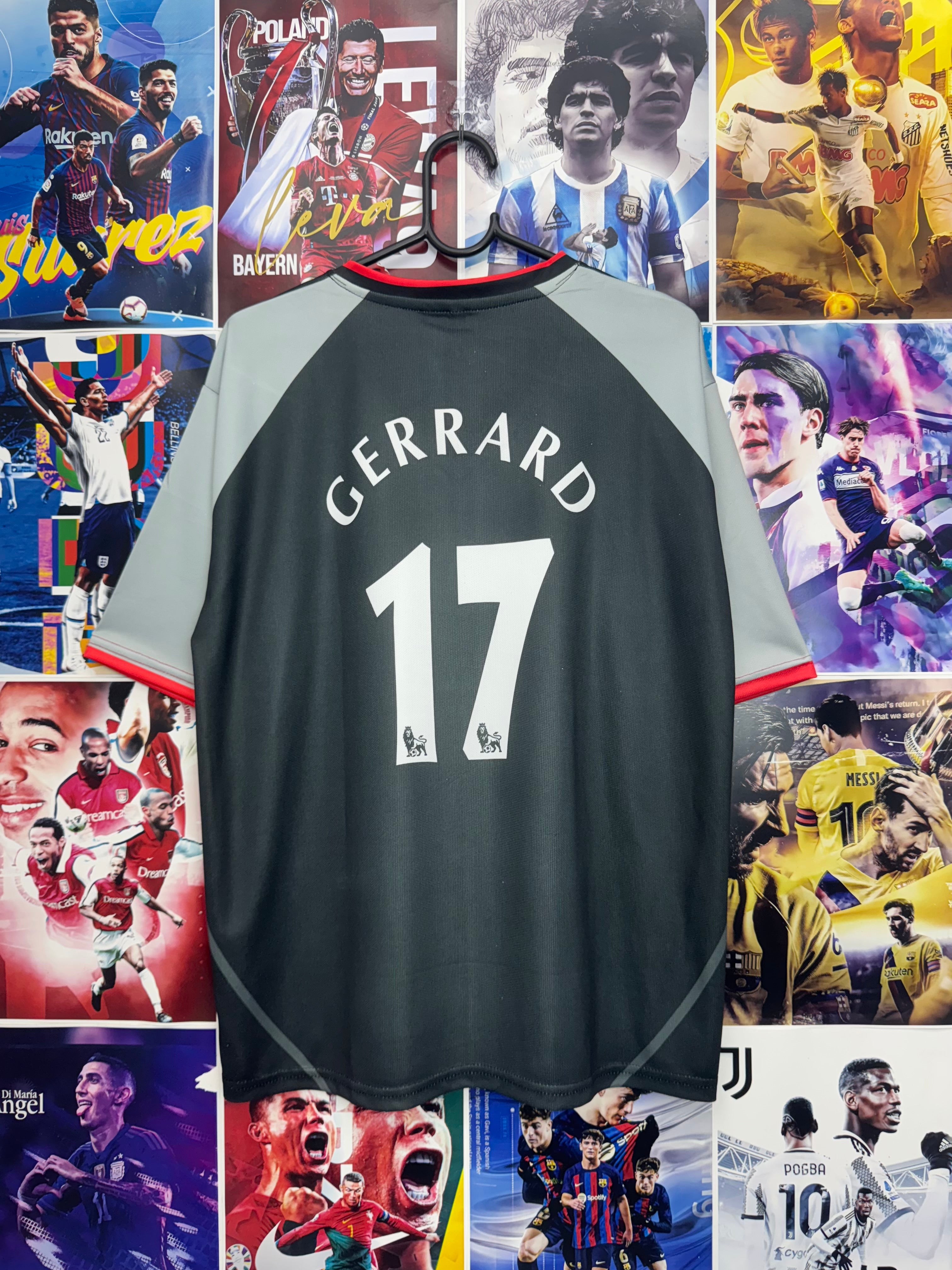 GERRARD LIVERPOOL 02-03 AWAY OVERSIZED KIT