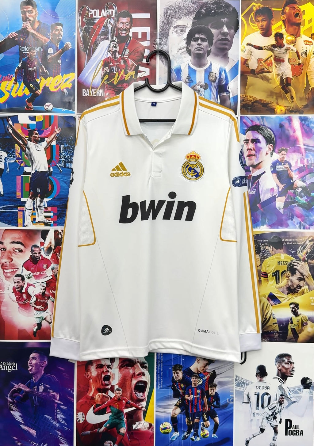 RONALDO REAL MADRID 11-12 HOME FULL SLEEVE KIT