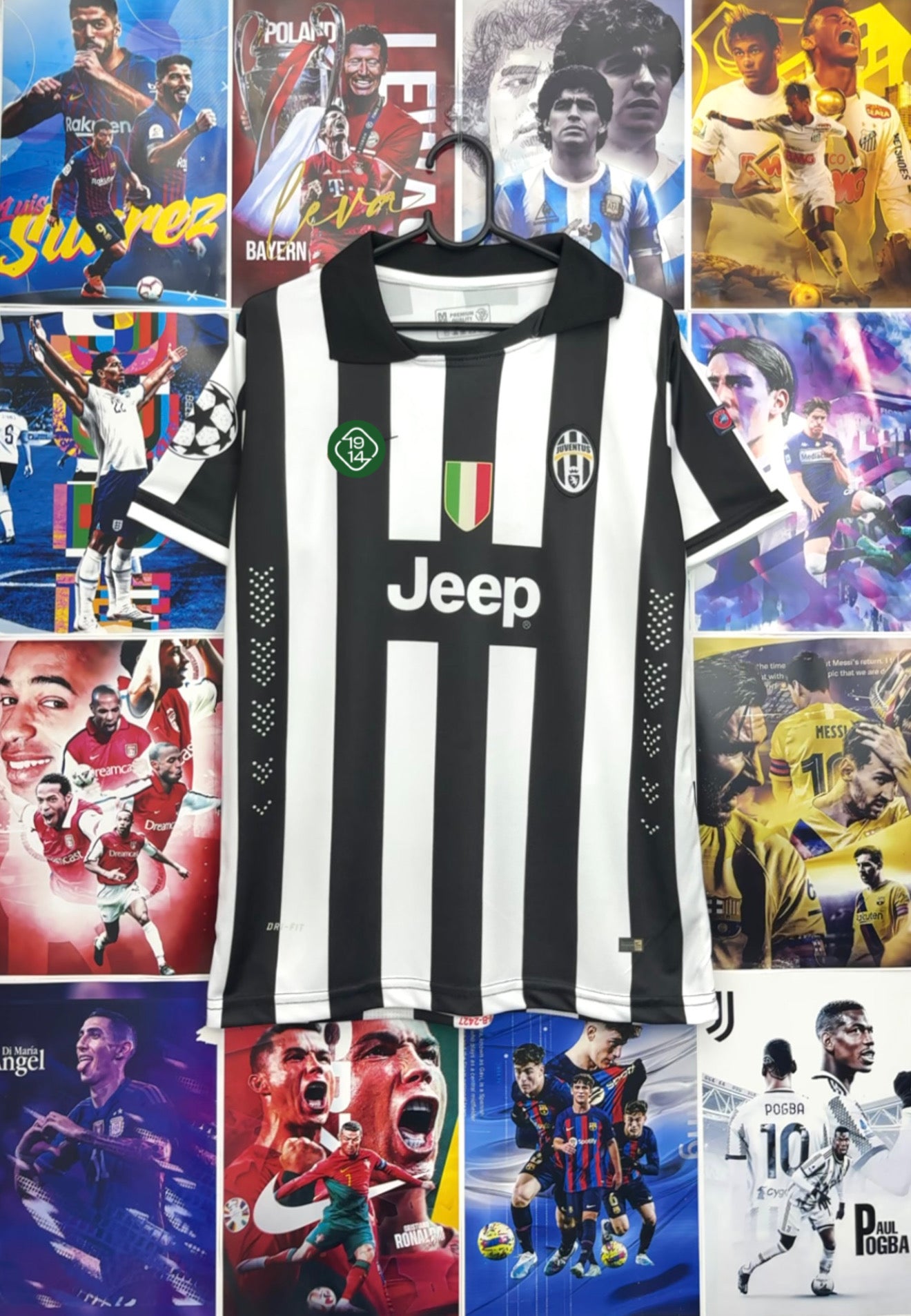 POGBA JUVENTUS 14-15 HOME KIT