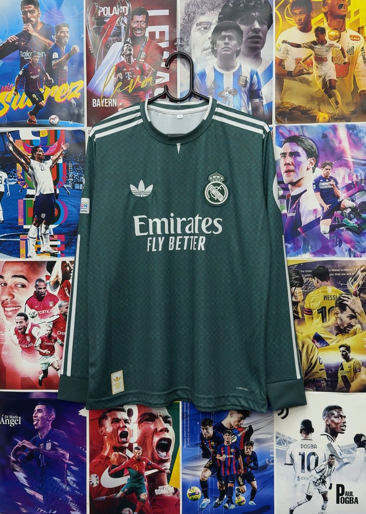 MBAPPE REAL MADRID 26-27 AWAY FULL SLEEVE KIT