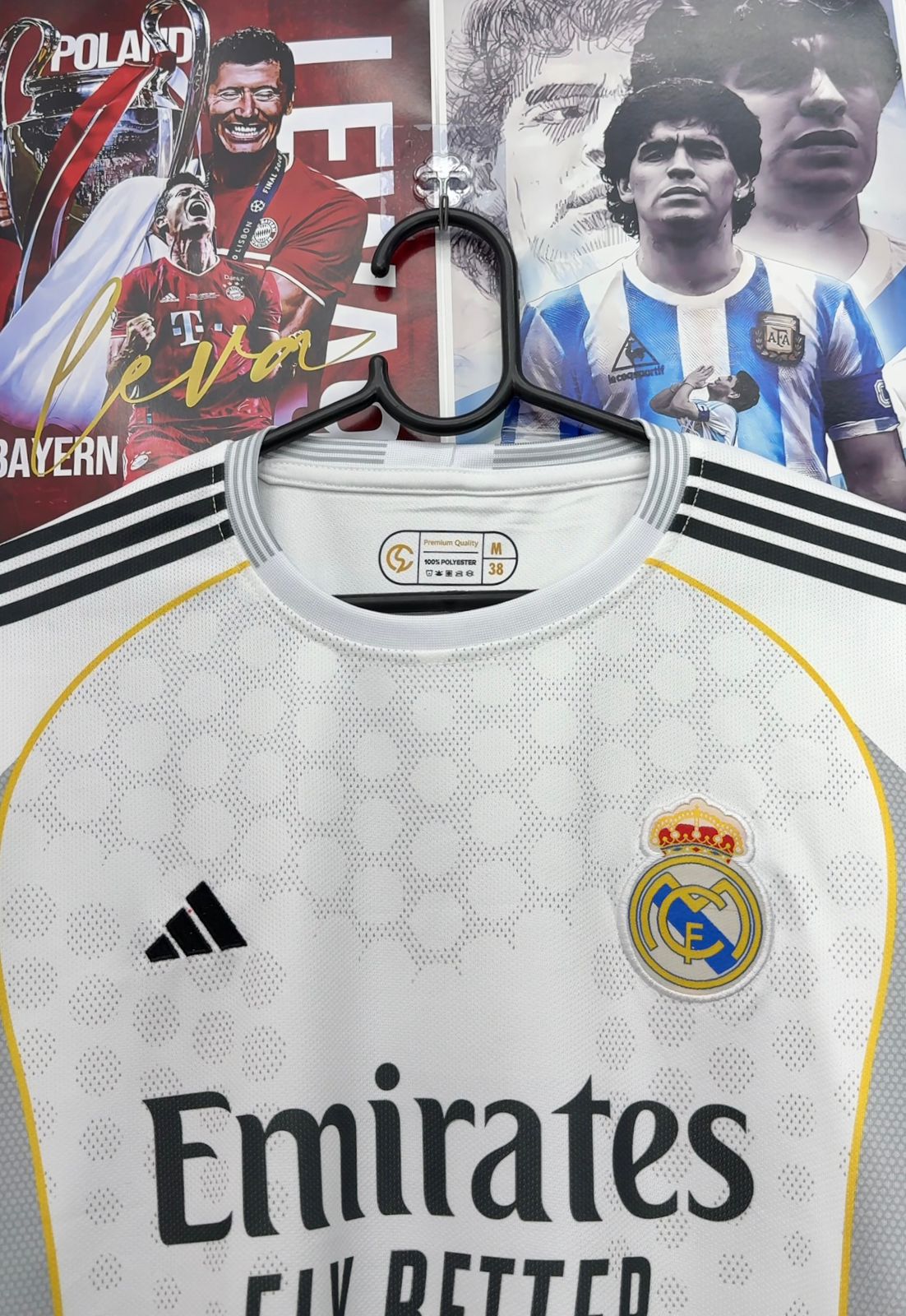 MBAPPE REAL MADRID 25-26 HOME FULL SLEEVE KIT