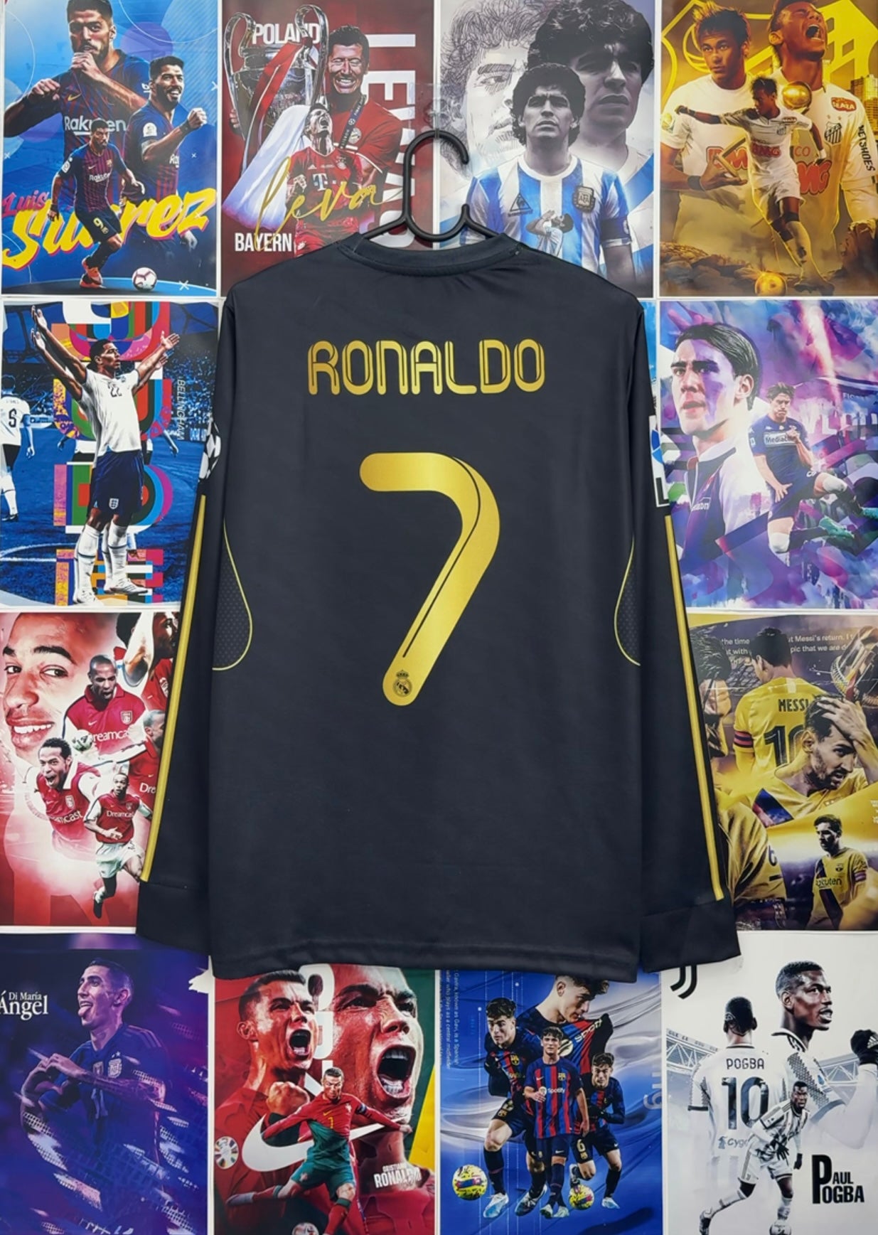 RONALDO REAL MADRID 11-12 AWAY FULL SLEEVE KIT