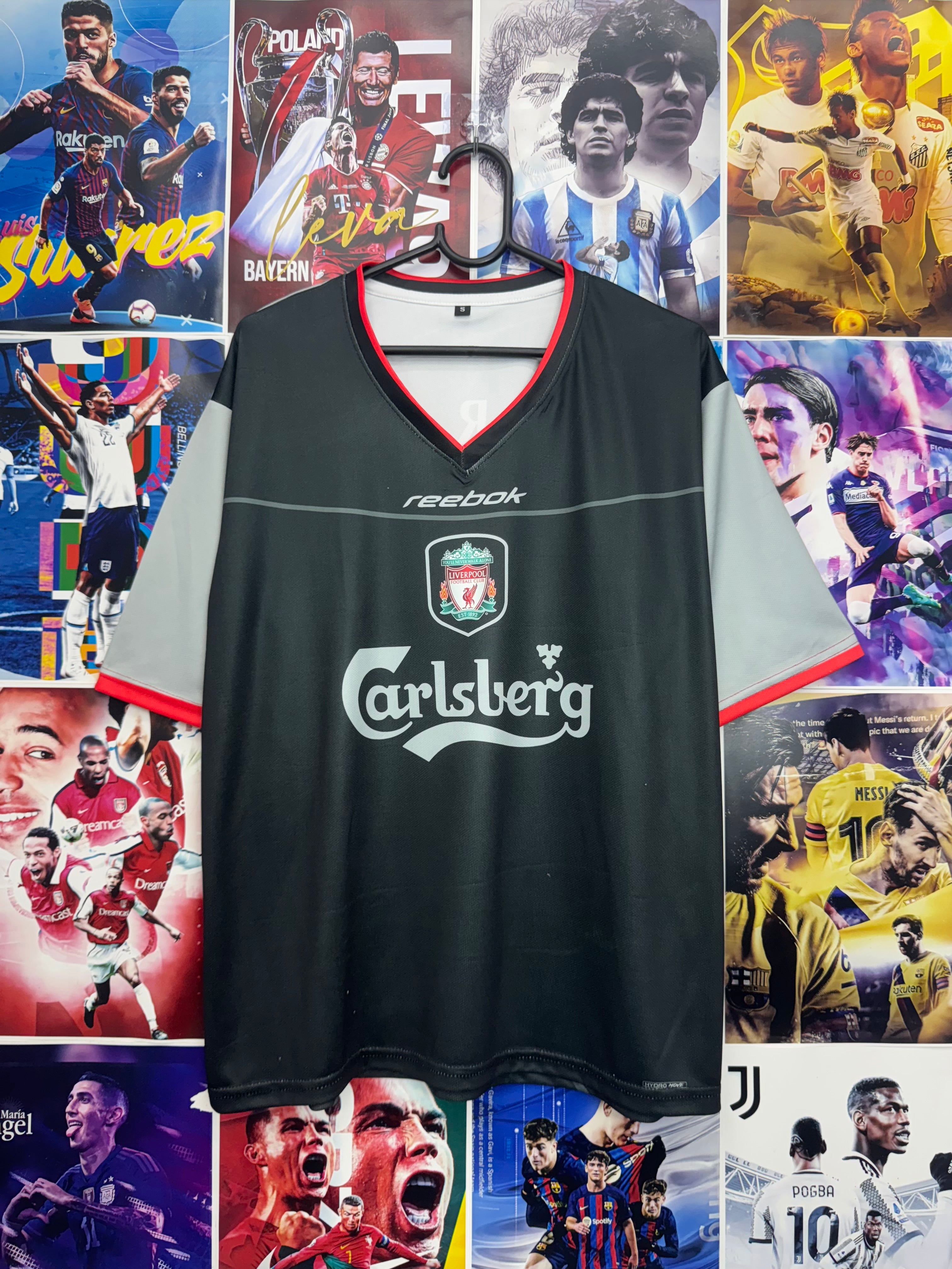 GERRARD LIVERPOOL 02-03 AWAY OVERSIZED KIT