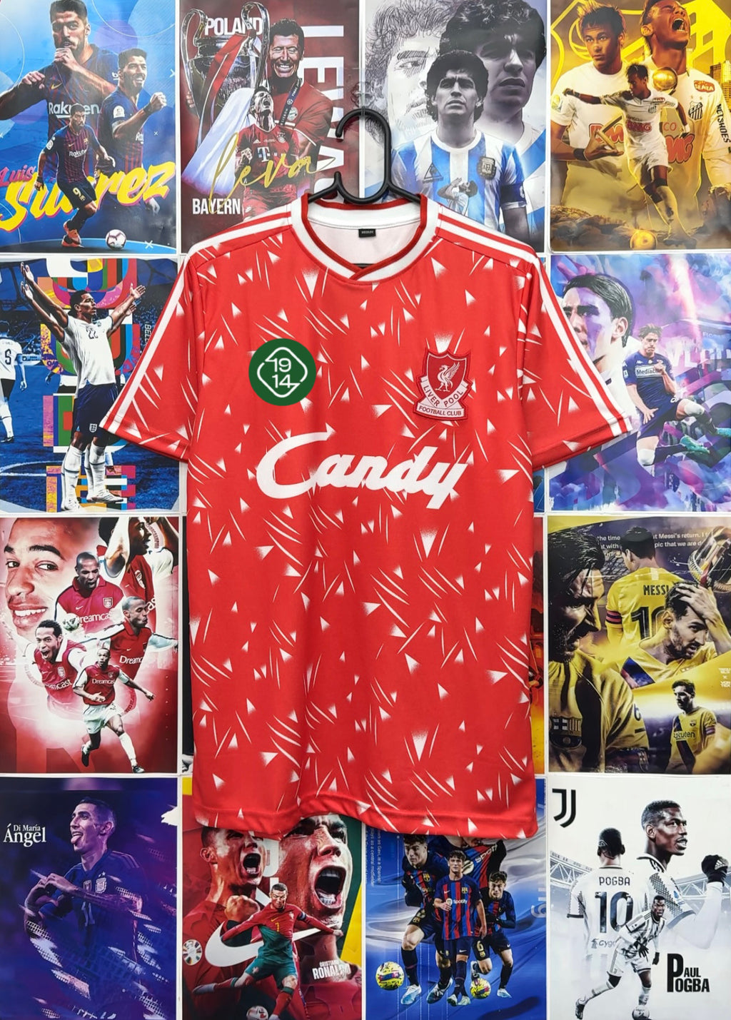 LIVERPOOL 90-91 HOME KIT (Plain)