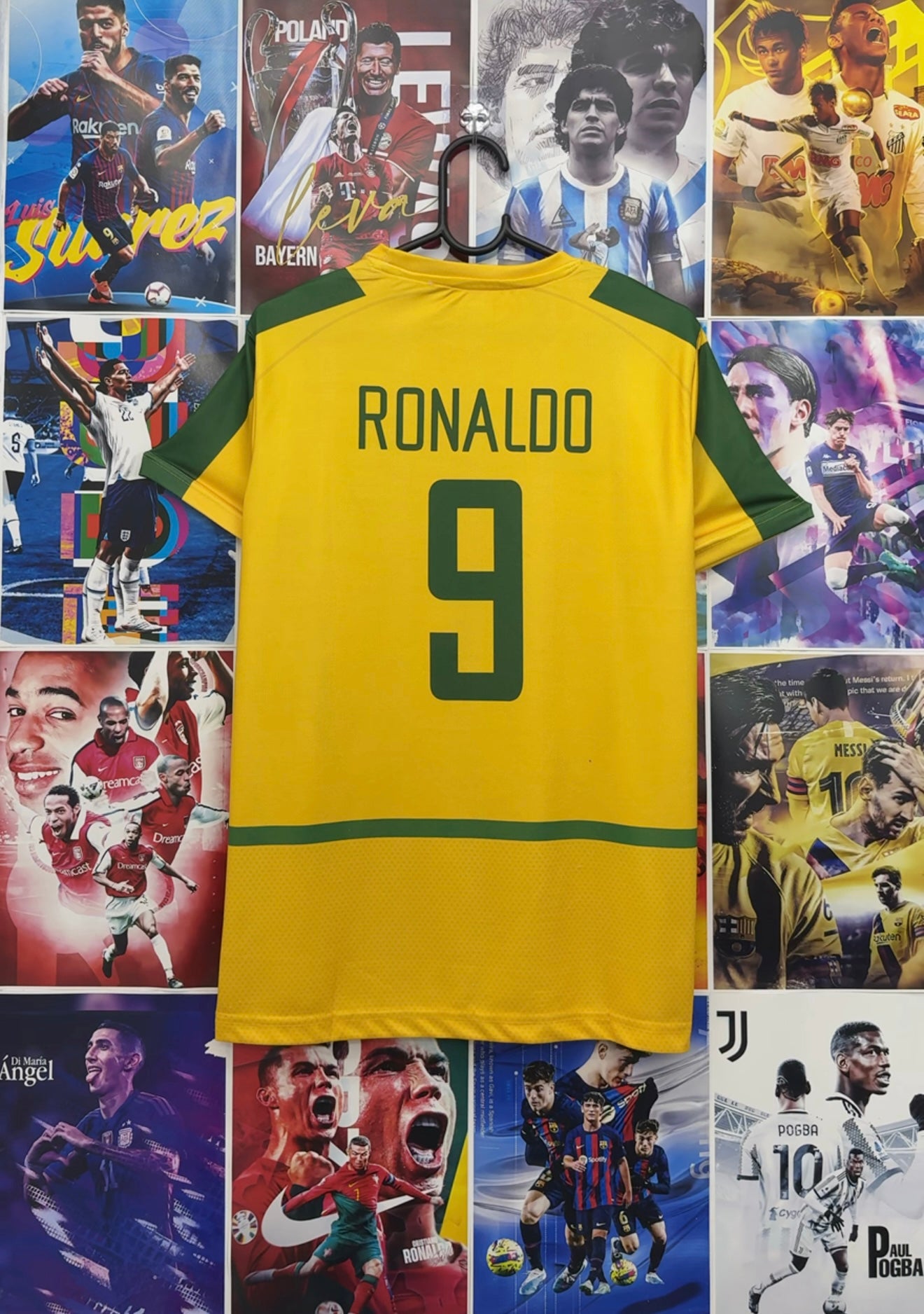 RONALDO BRAZIL 2002 HOME KIT