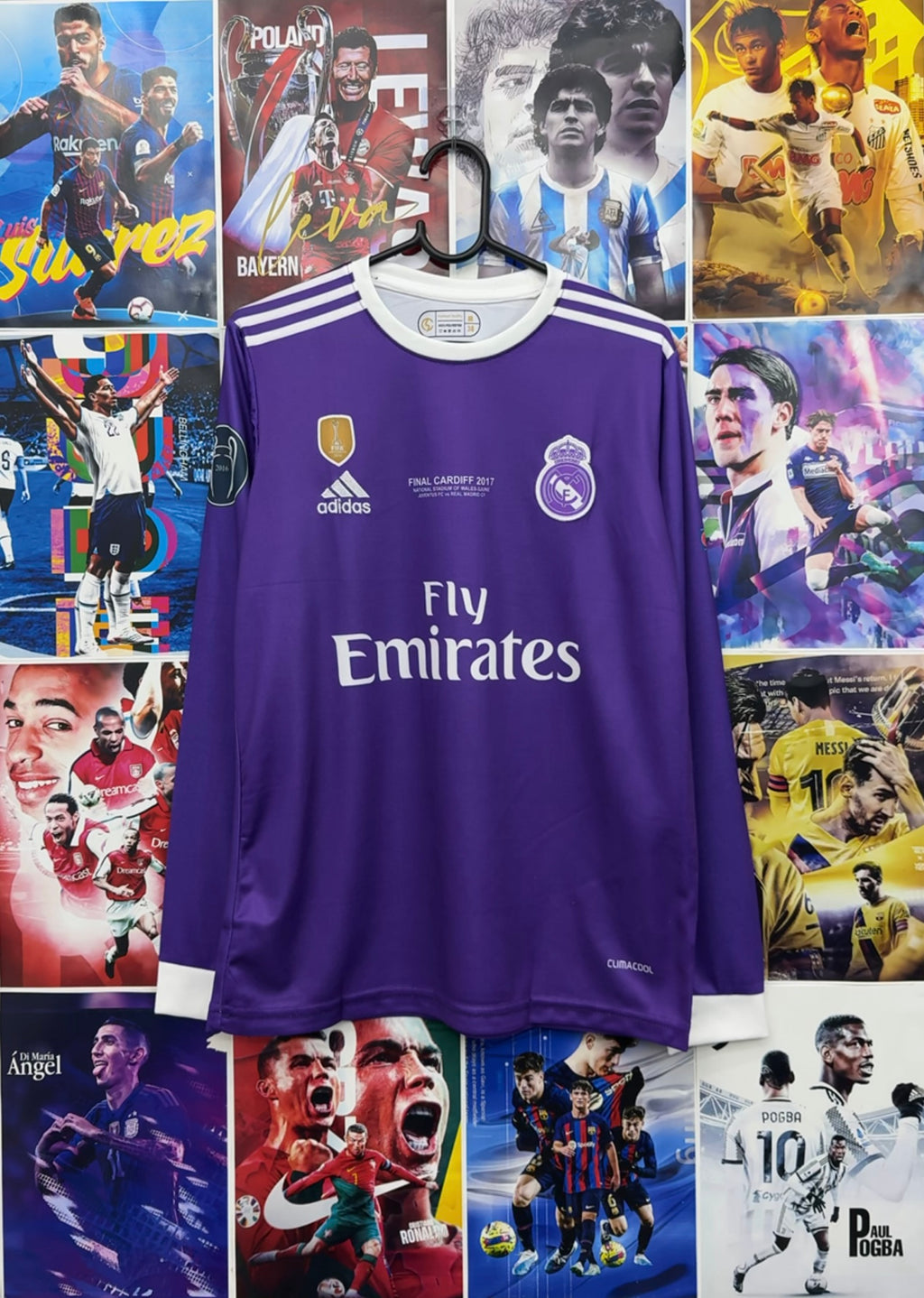 RONALDO 16-17 AWAY FULL SLEEVE KIT