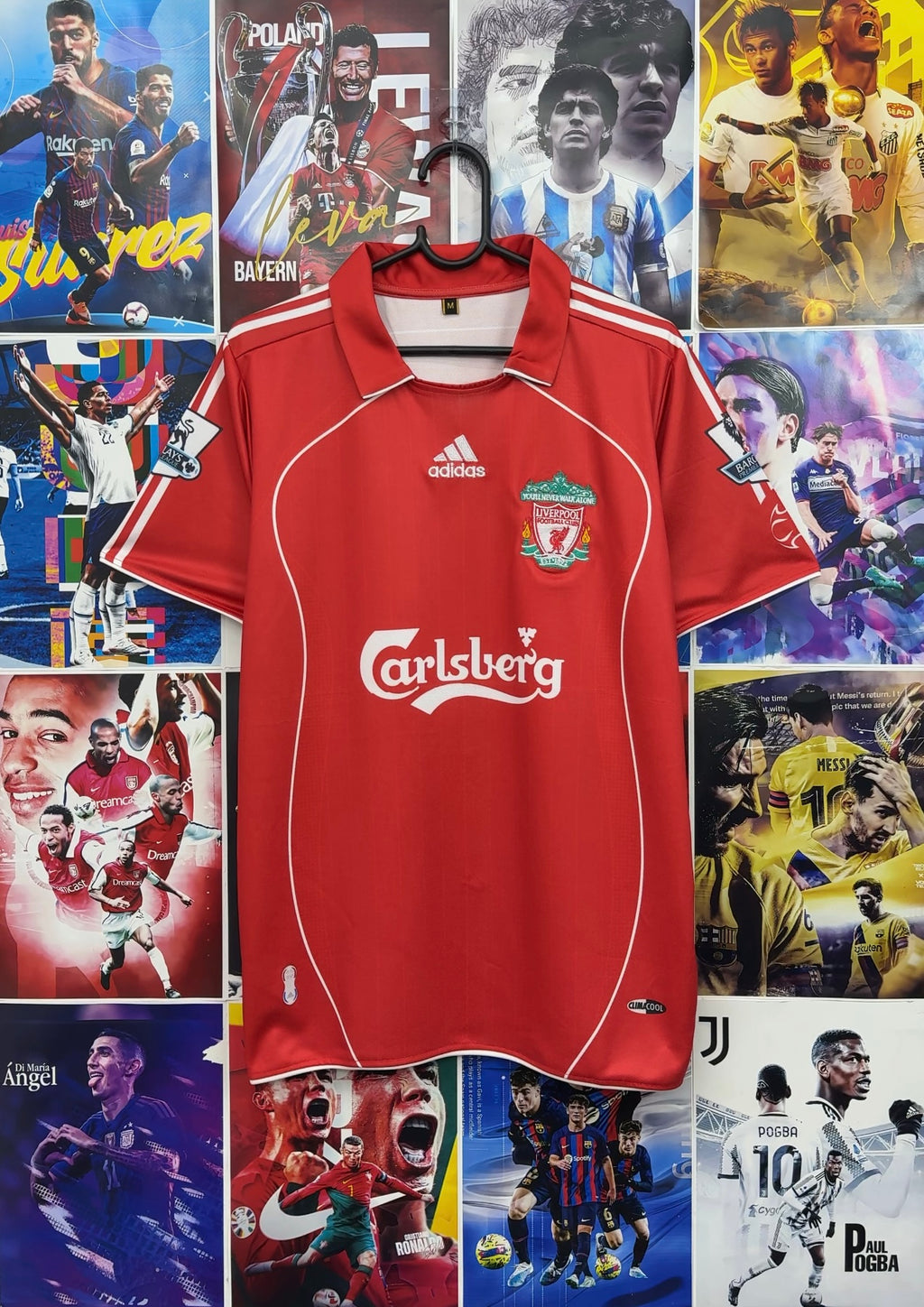 GERRARD LIVERPOOL 07-08 HOME KIT