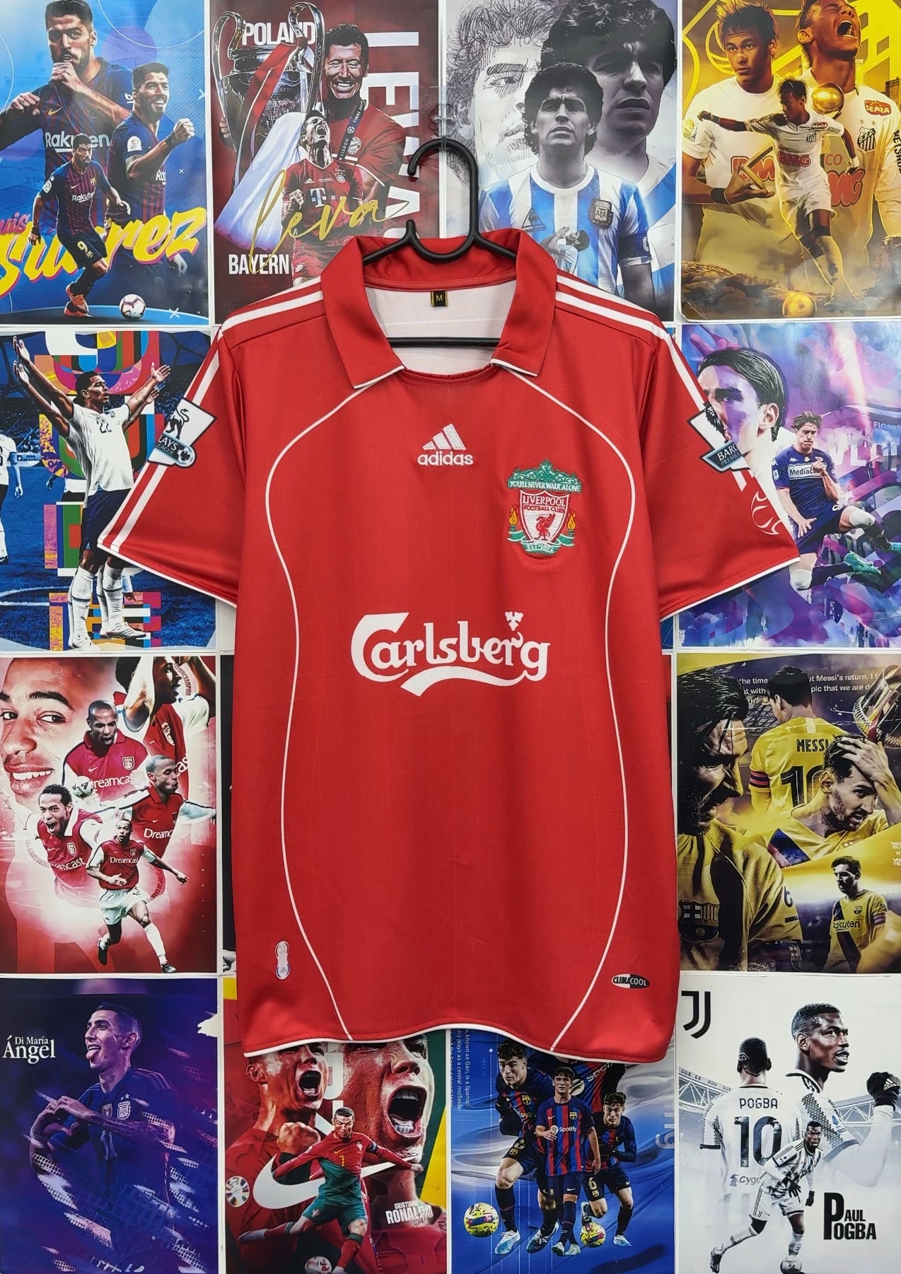 GERRARD LIVERPOOL 07-08 HOME KIT