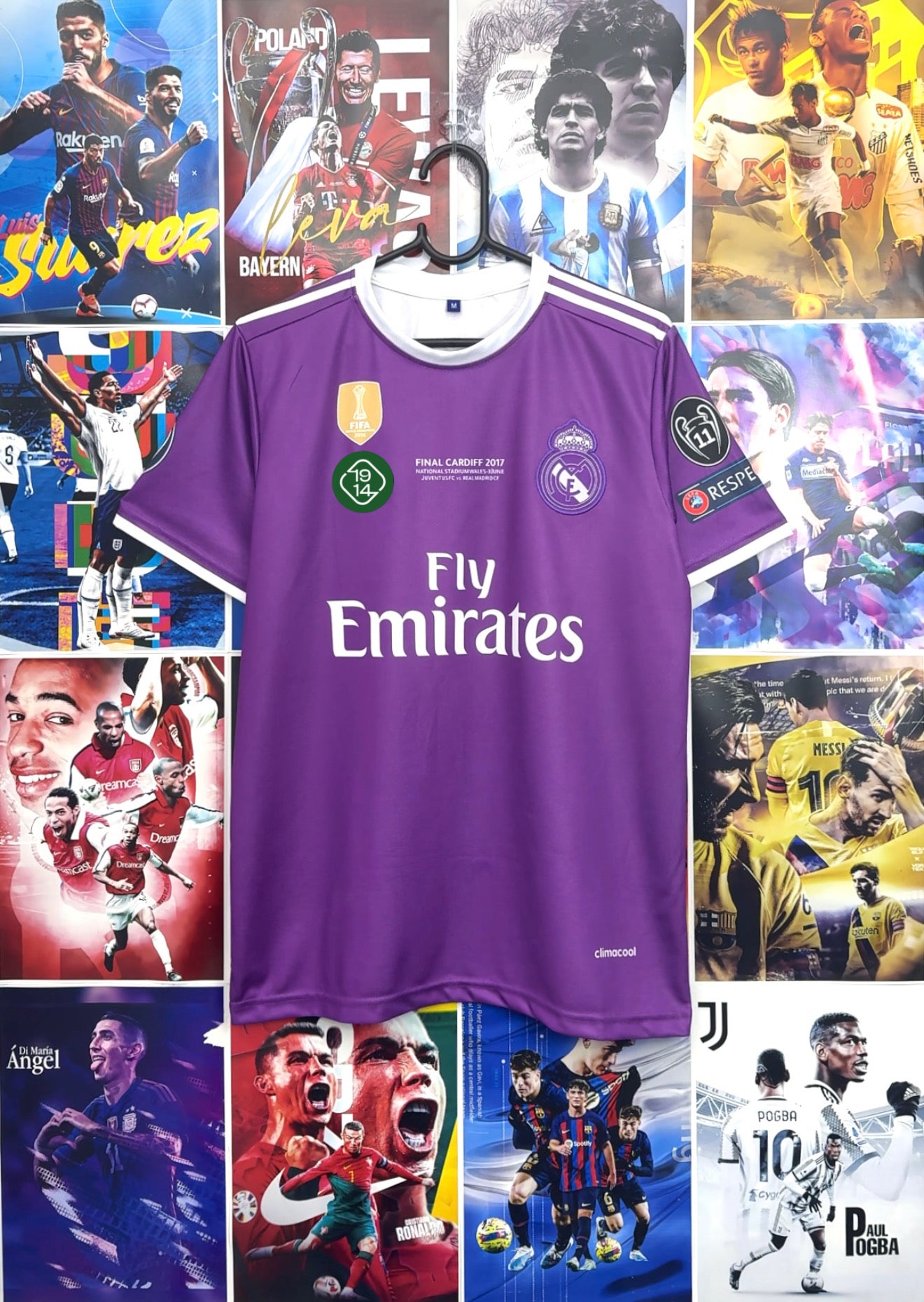 RONALDO REAL MADRID 16-17 AWAY KIT
