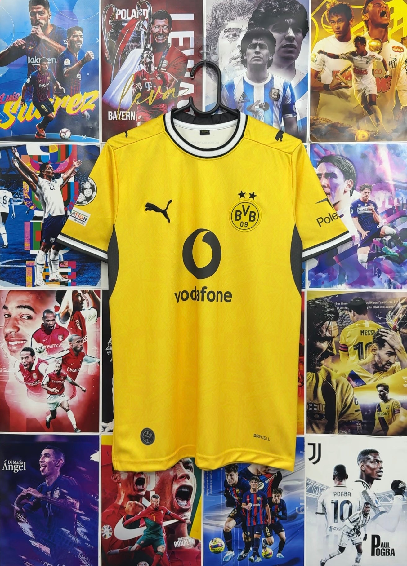 DORTMUND 26-27 HOME KIT (NO NAME)