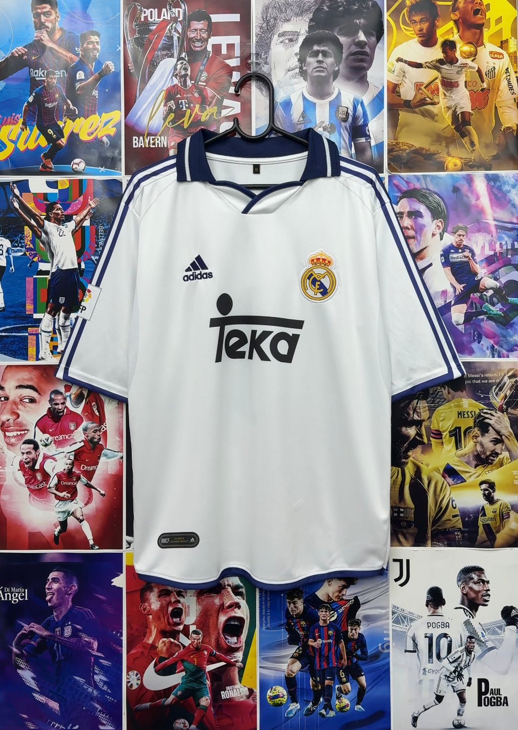 CARLOS REAL MADRID 99-00 HOME OVERSIZED KIT
