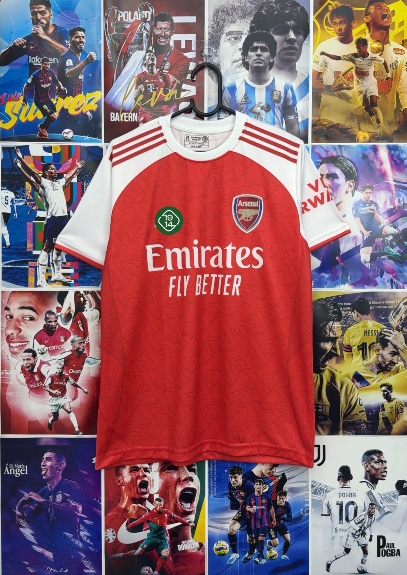 ARSENAL 25-26 HOME KIT (PLAIN)