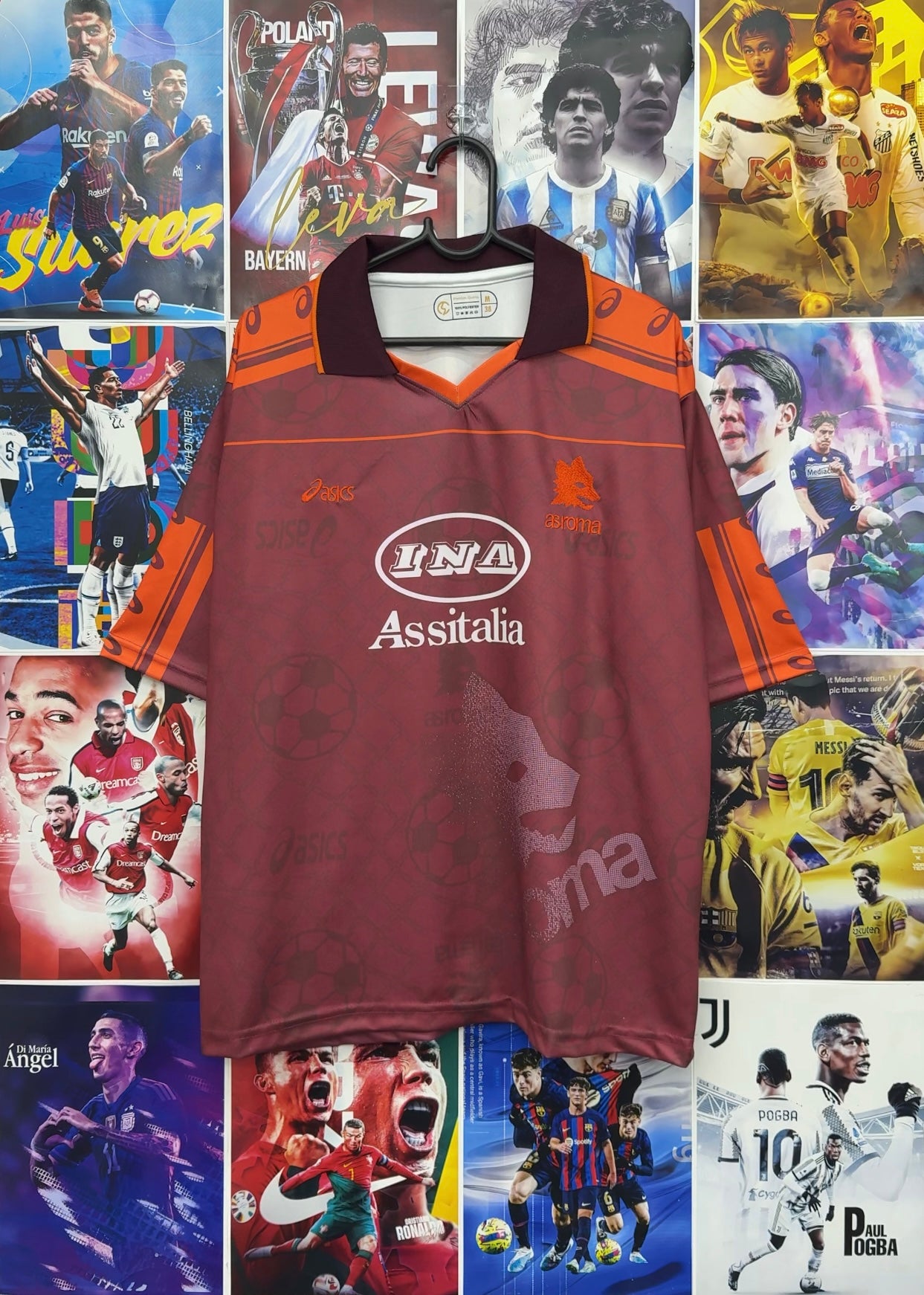 TOTTI ROMA 95-96 HOME OVERSIZED KIT