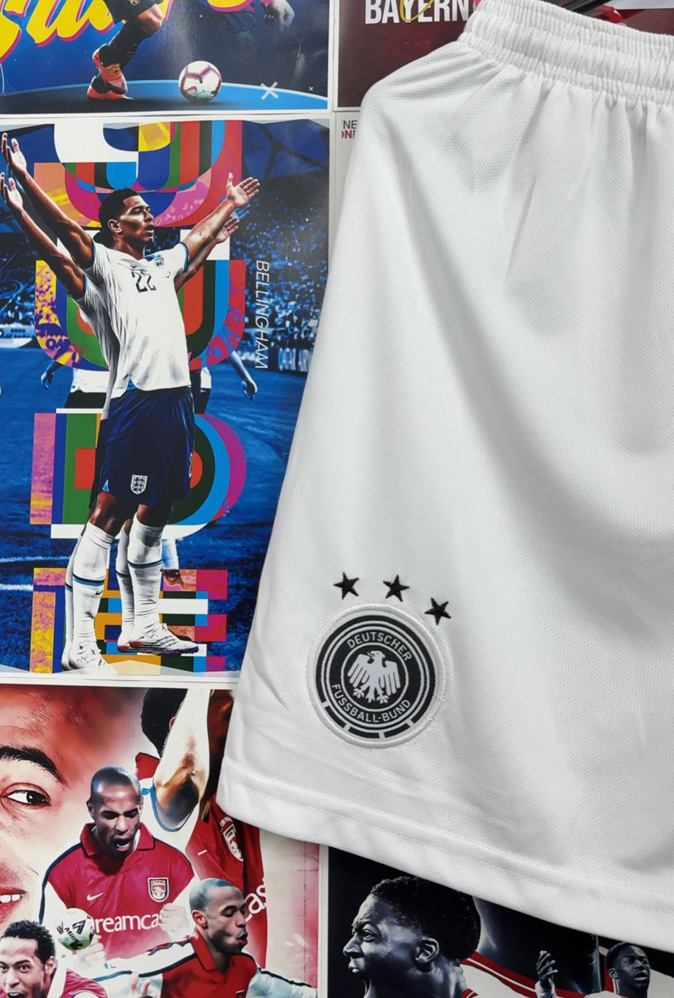 GERMANY WHITE SHORTS