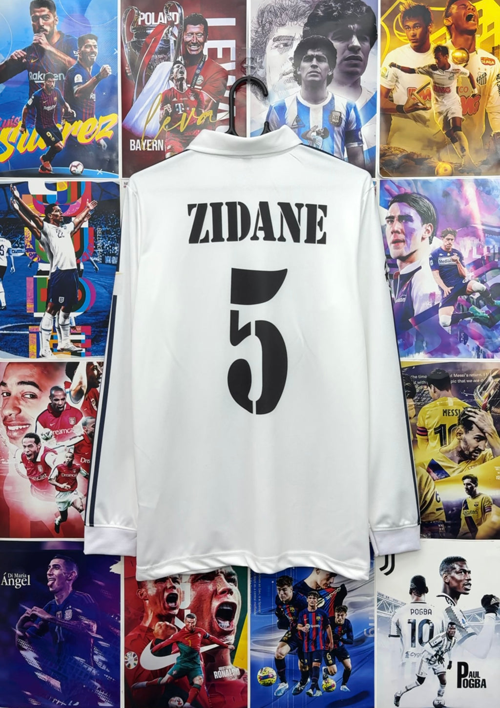 ZIDANE REAL MADRID 01-02 HOME FULL SLEEVE KIT
