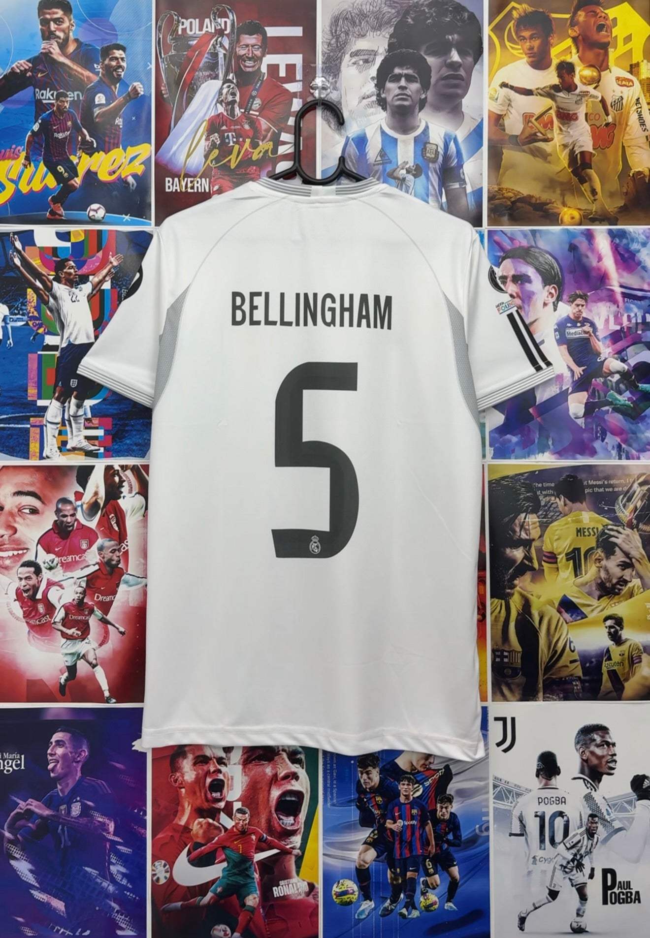 BELLINGHAM REAL MADRID 25-26 HOME KIT