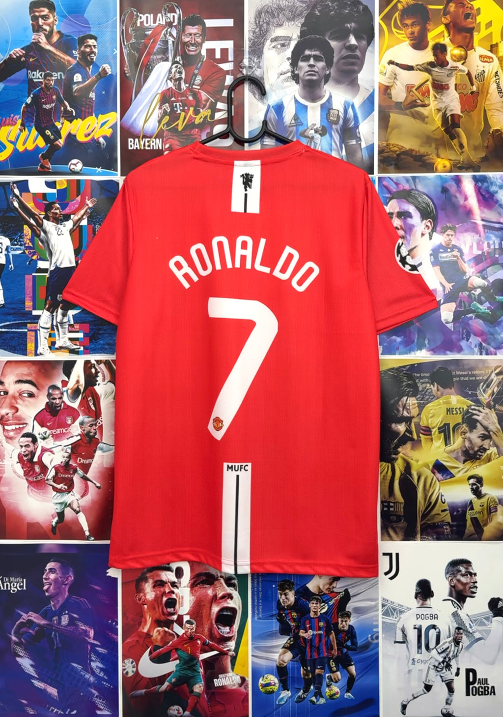 RONALDO MAN UTD 07-08 HOME KIDS KIT