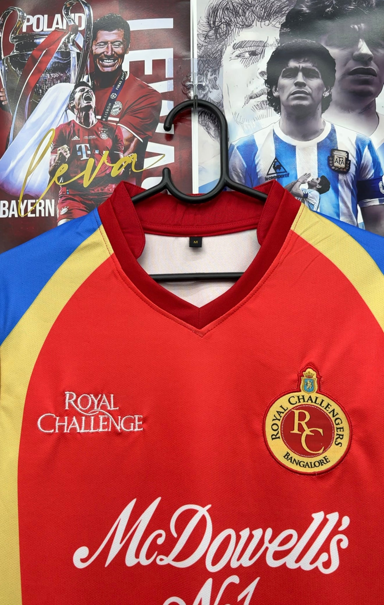 AB DE VILLIERS RCB 2011 IPL KIT