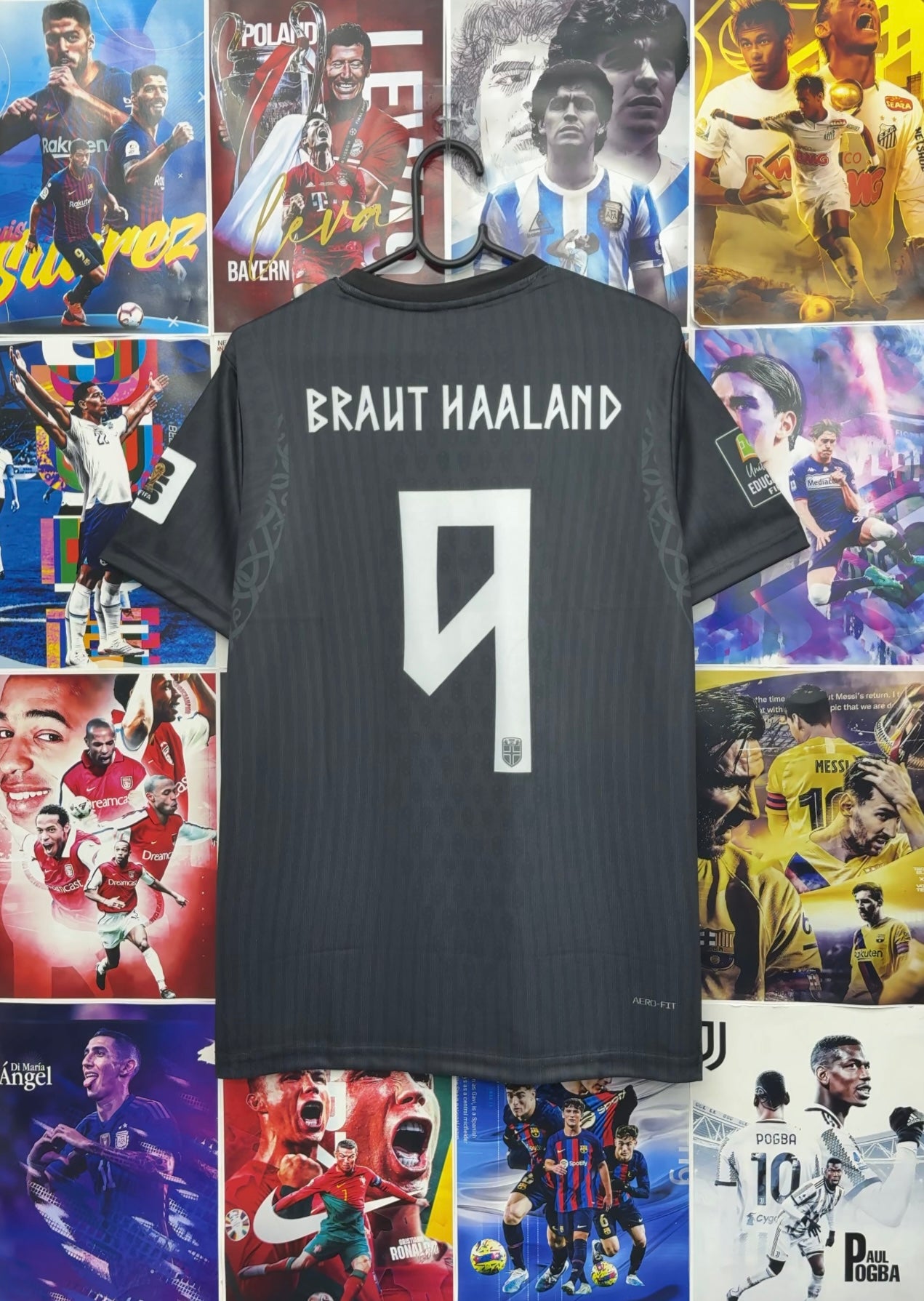 HAALAND NORWAY BLACK KIT