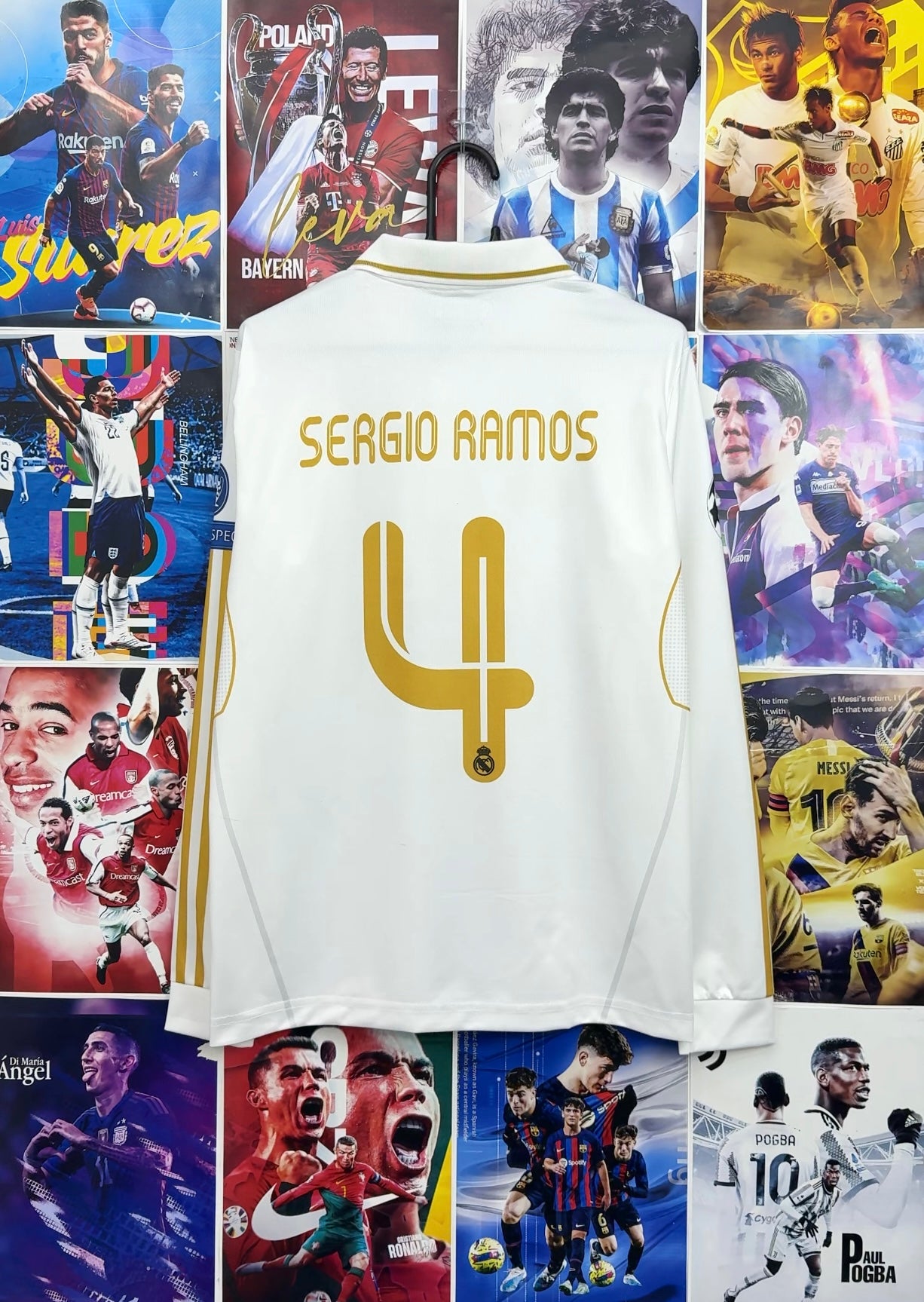 RAMOS REAL MADRID 11-12 HOME FULL SLEEVE KIT