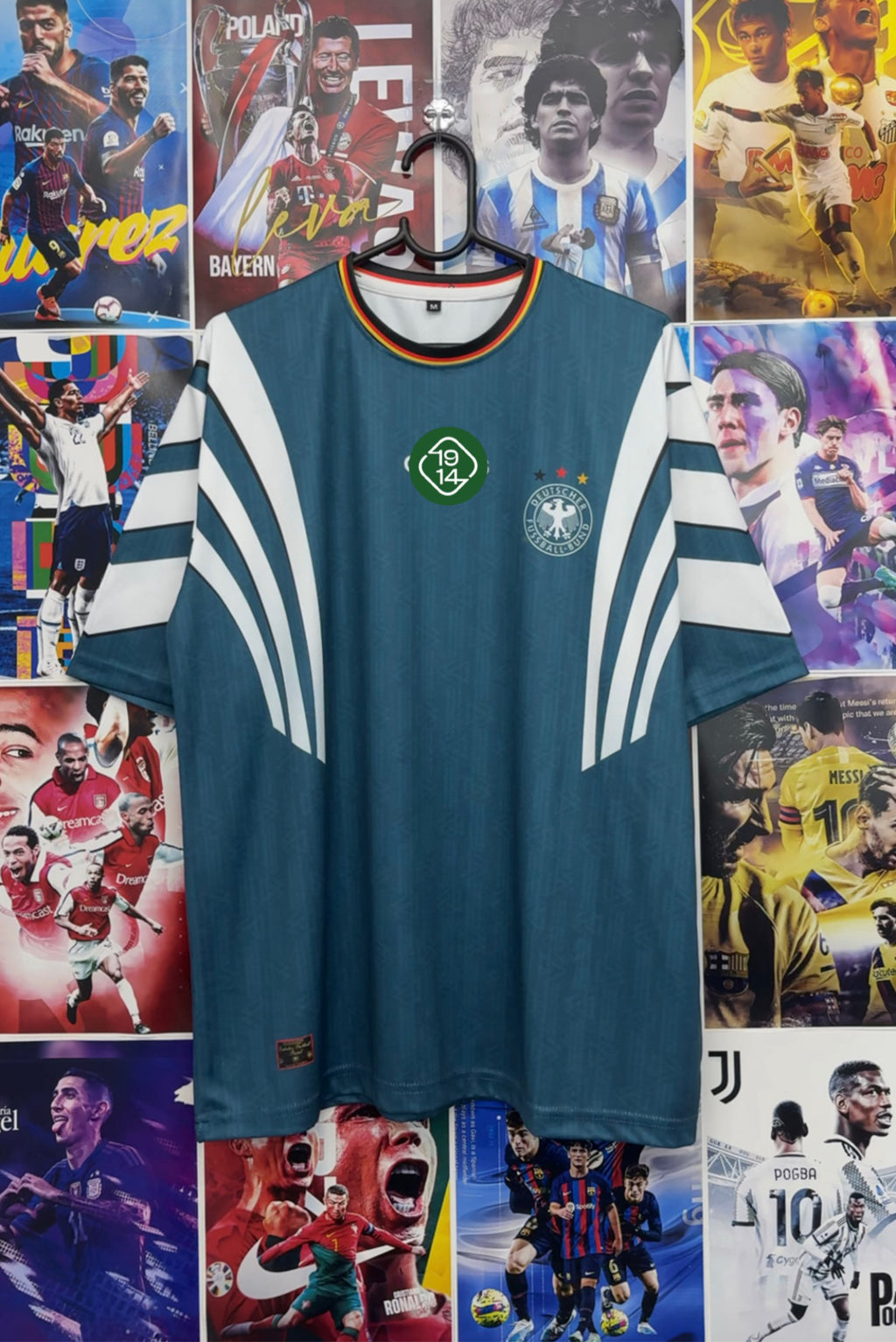 MATTHAUS GERMANY 1996 AWAY OVERSIZED KIT