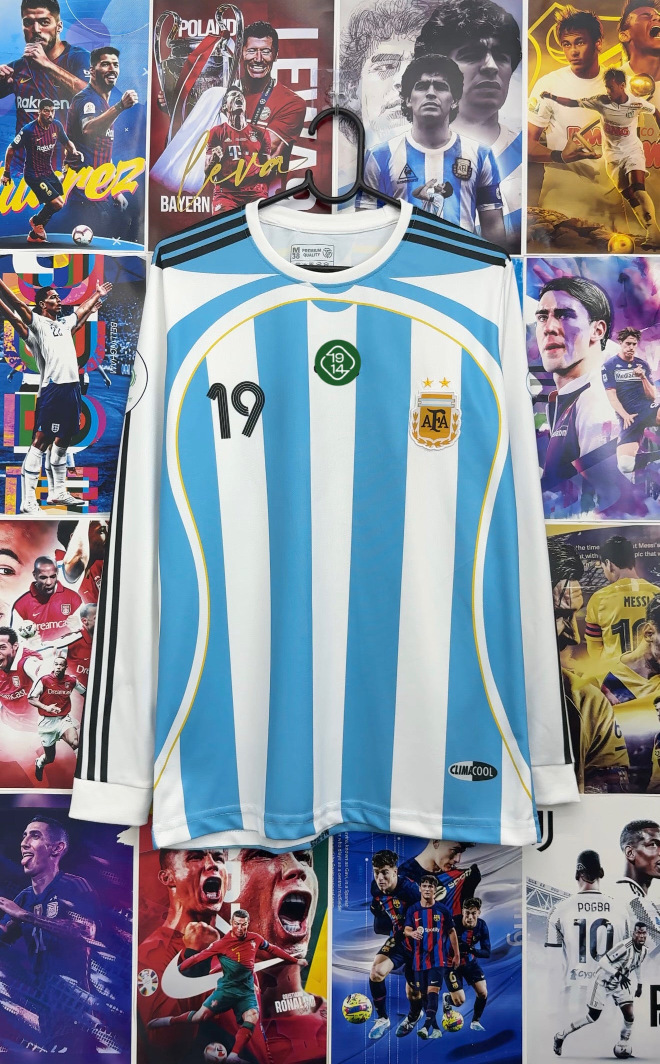 MESSI ARGENTINA 2006 HOME FULL SLEEVE KIT