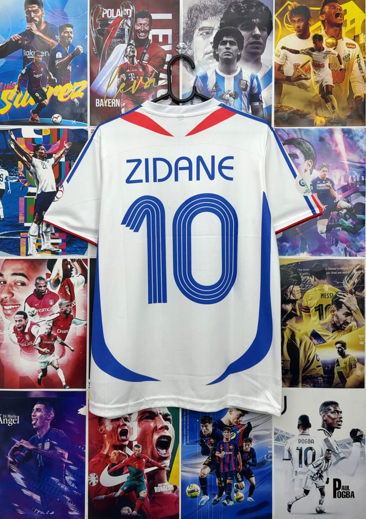 ZIDANE FRANCE 2006 AWAY KIT