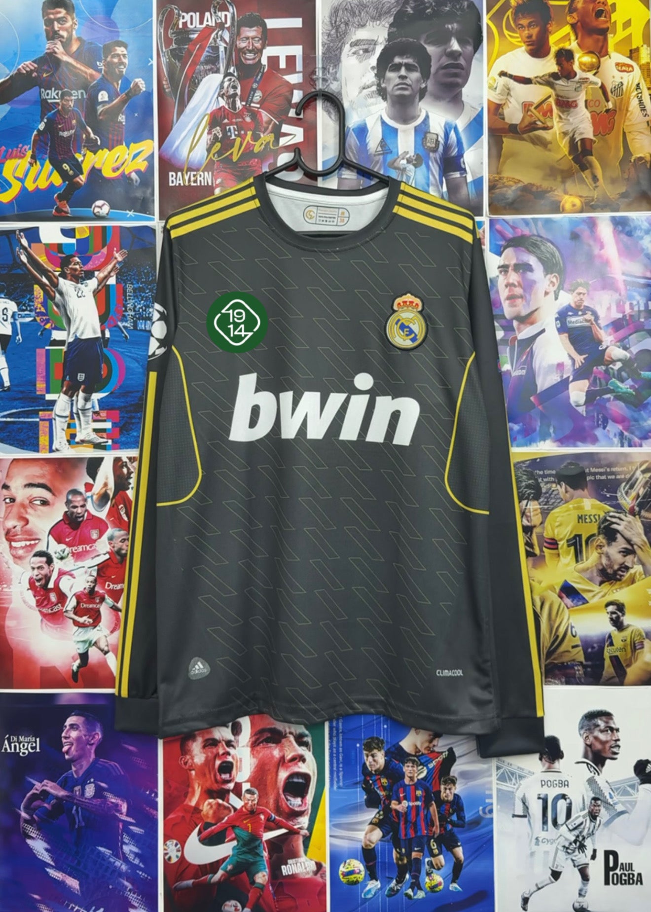RONALDO REAL MADRID 11-12 AWAY FULL SLEEVE KIT