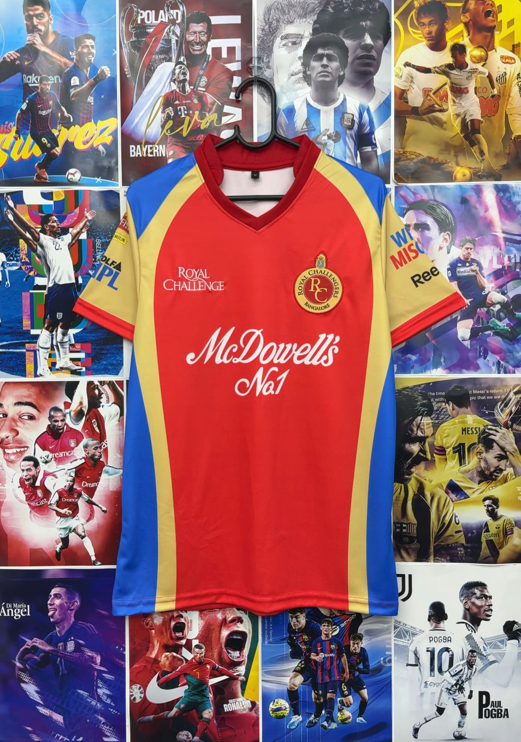 AB DE VILLIERS RCB 2011 IPL KIT