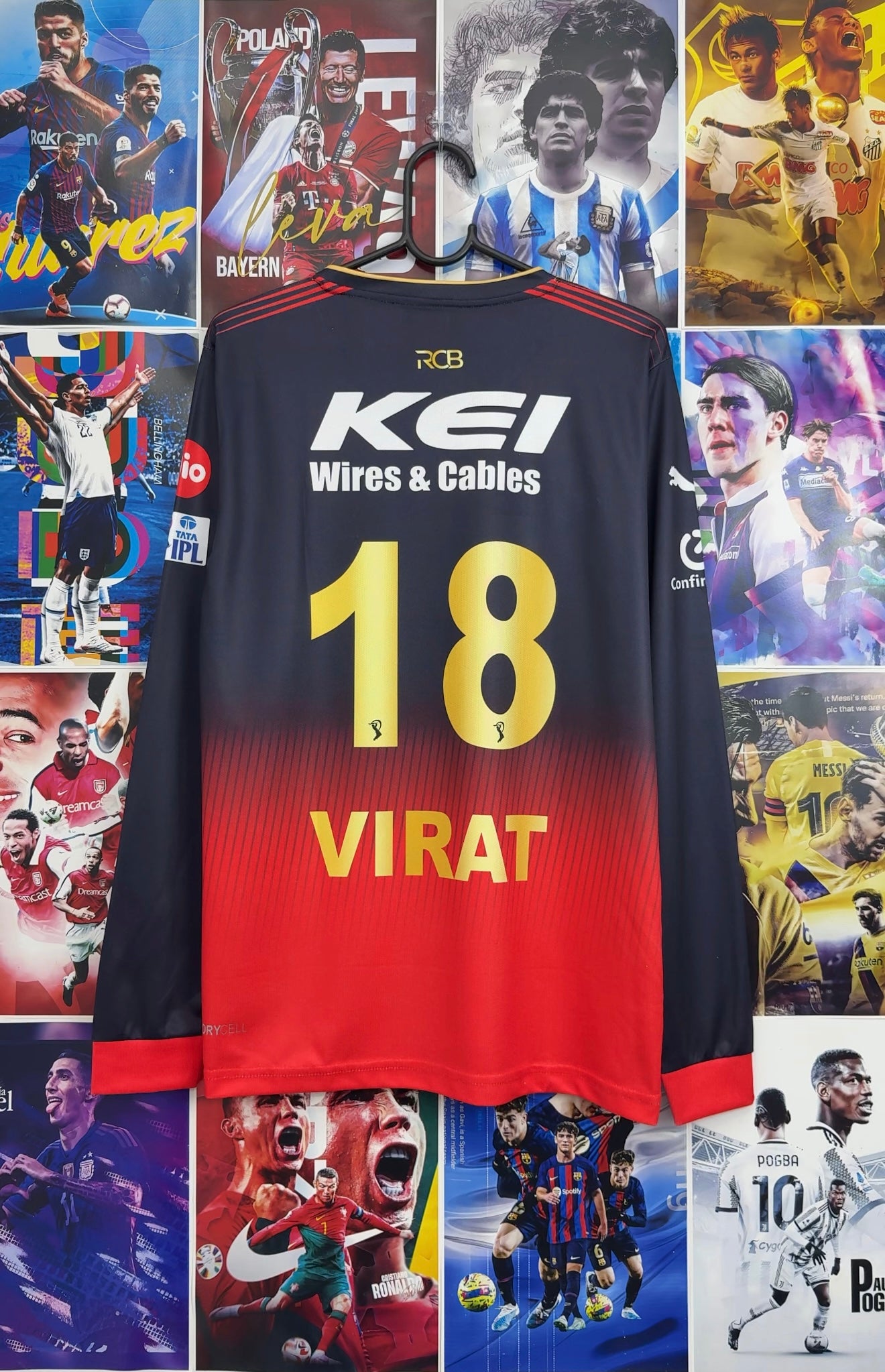 VIRAT RCB FULL SLEEVE KIT
